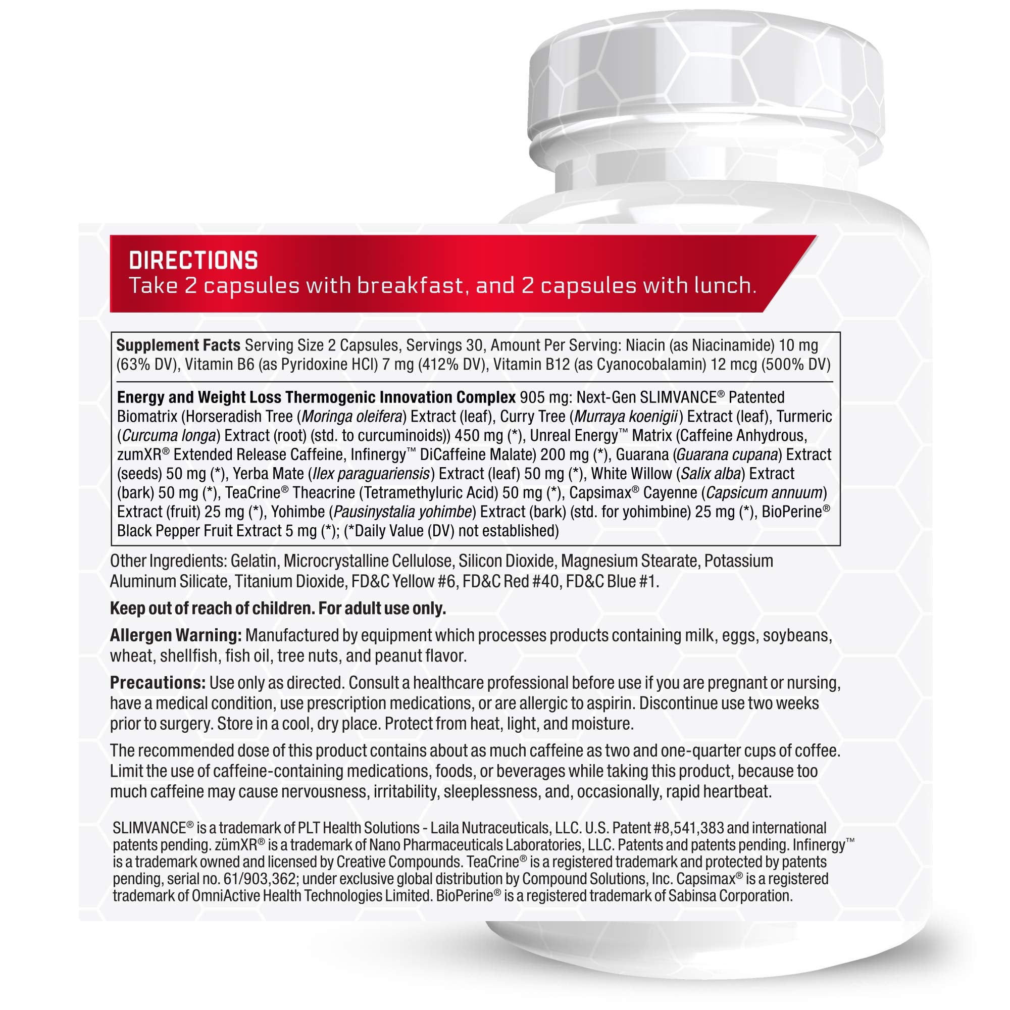 FORCE FACTOR LeanFire with Next-Gen SLIMVANCE Advanced Thermogenic Fat Burner Force Factor buy supplements canada