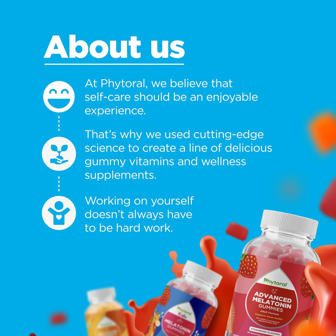 Phytoral Kids Vitamins Gummy Multivitamin Chewable - Kids Gummy Vitamins for Mood Support Natural Energy Boost Phytoral buy supplements canada