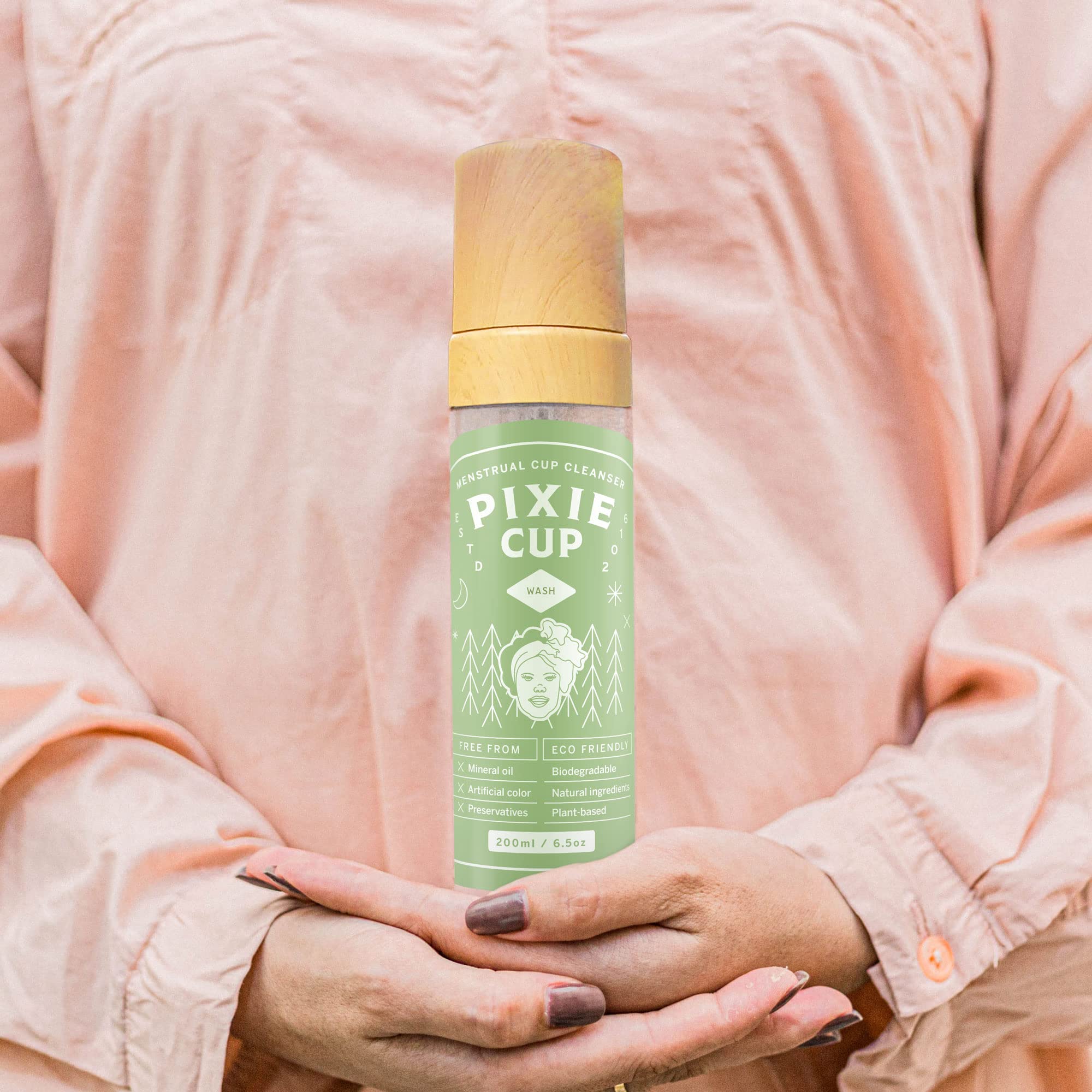 Pixie Menstrual Cup Cleaner Wash + Foaming Dispenser + More Wash in Bottle Than Any Other Brand Pixie Cup buy supplements canada