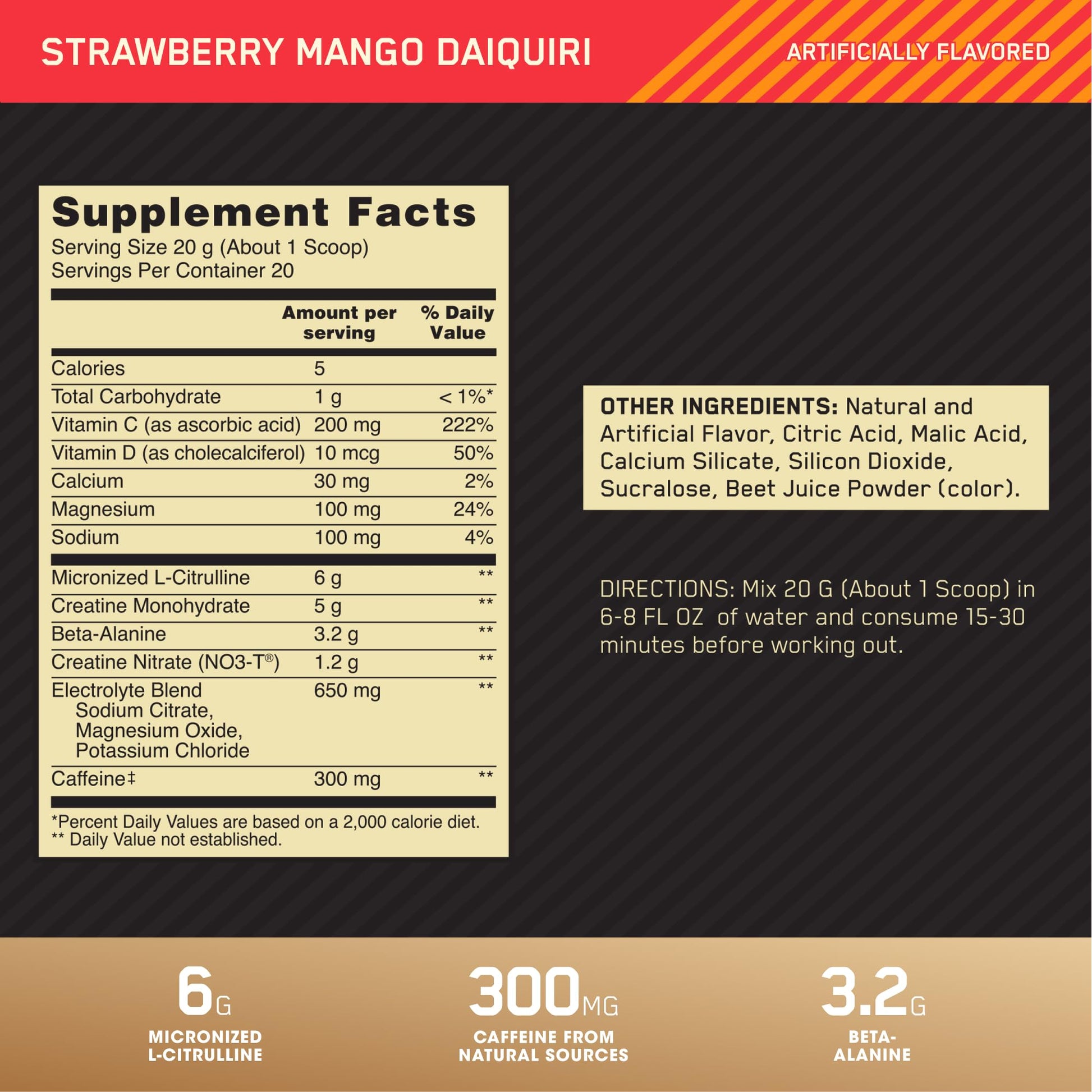 Optimum Nutrition Gold Standard Pre Workout Advanced, with Creatine, Beta-Alanine Optimum Nutrition buy supplements canada