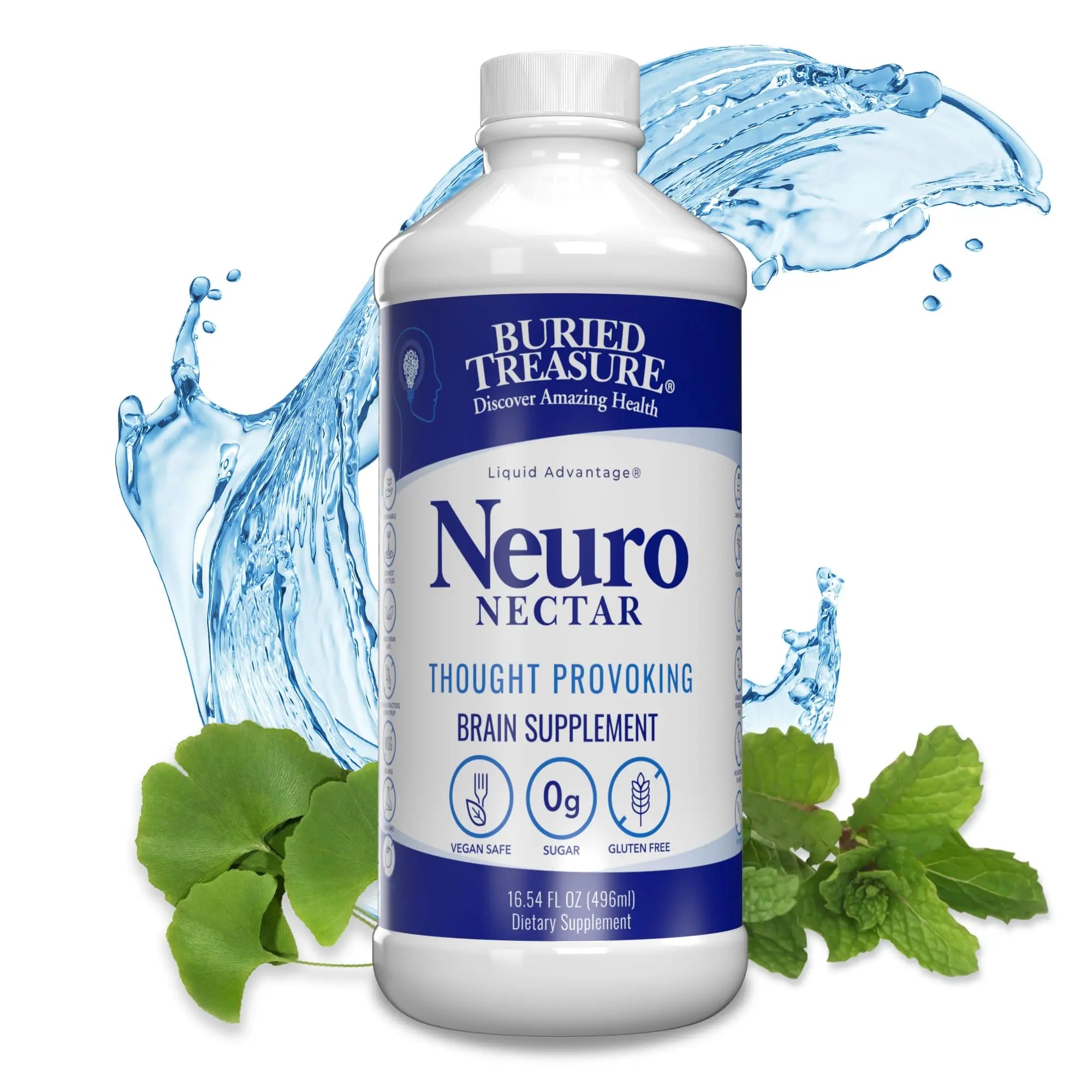 Buried Treasure Neuro Nectar Memory and Mental Focus Supplement 16 oz Buried Treasure buy supplements canada