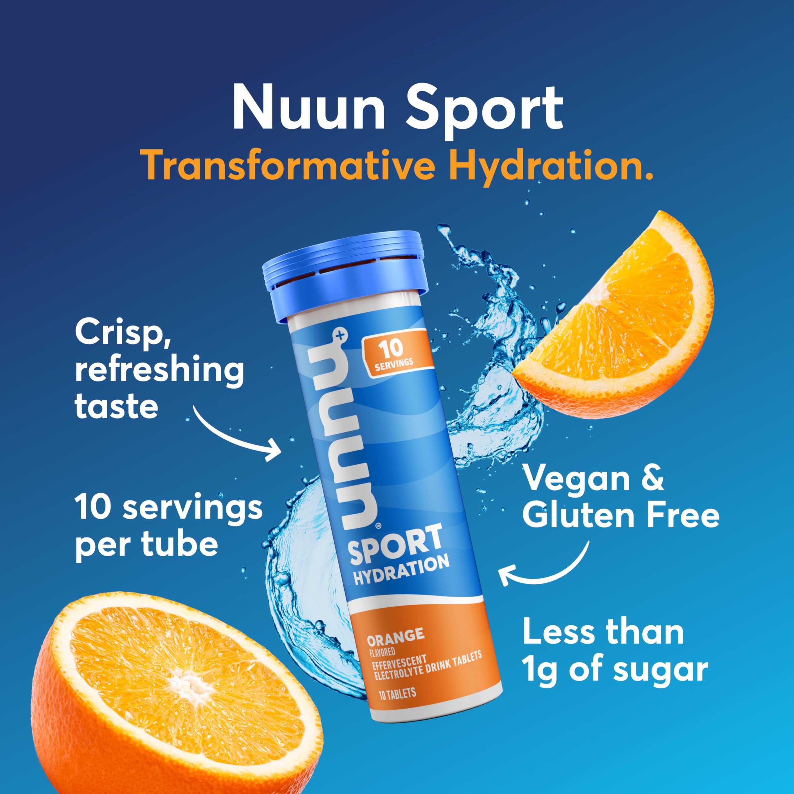 Nuun Sport Electrolyte Tablets with Magnesium, Calcium, Potassium, Chloride & Sodium, Gluten Free & Vegan, Mixed Flavors, 4 Pack (40 Servings Total) Nuun buy supplements canada
