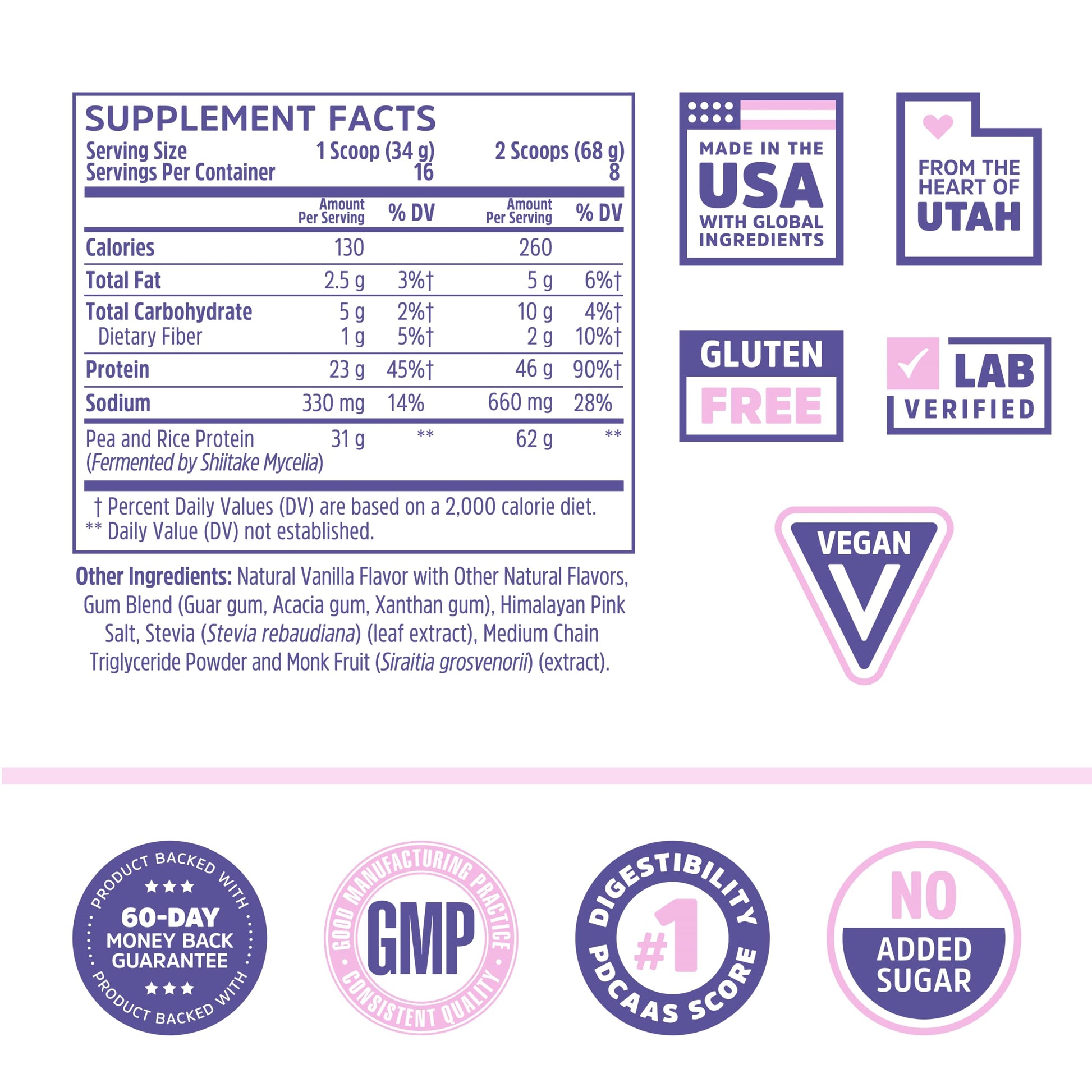 Zhou Nutrition Plant Based Vegan Protein Powder, Best Absorption Digest Score, Complete Zhou Nutrition buy supplements canada