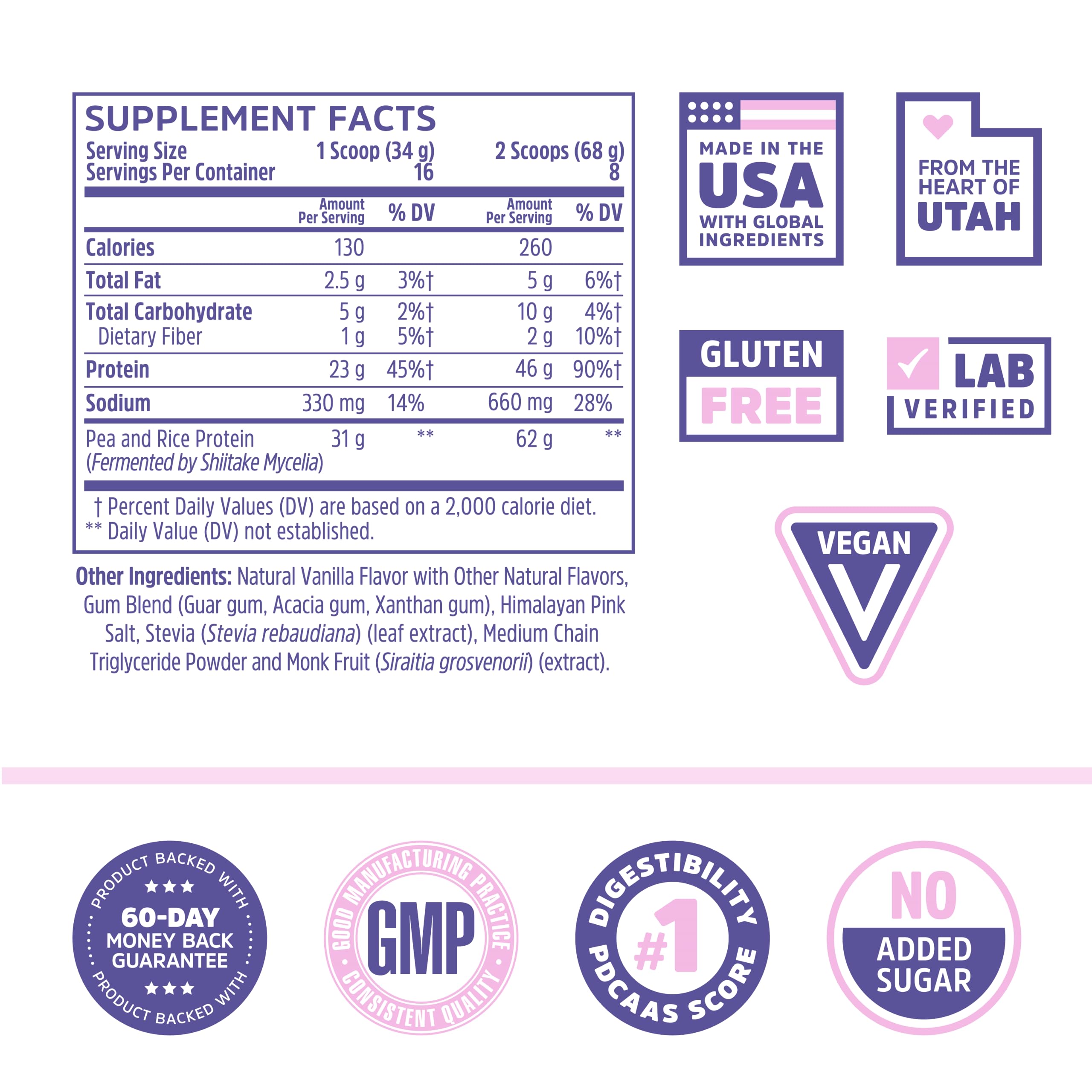 Zhou Nutrition Plant Based Vegan Protein Powder, Best Absorption Digest Score, Complete Zhou Nutrition buy supplements canada
