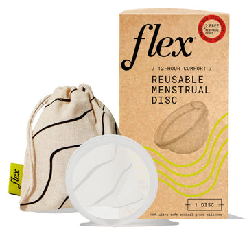 Flex Reusable Disc | Reusable Menstrual Disc | Tampon, Pad, and Cup Alternative | Capacity of 6 Super FLEX buy supplements canada