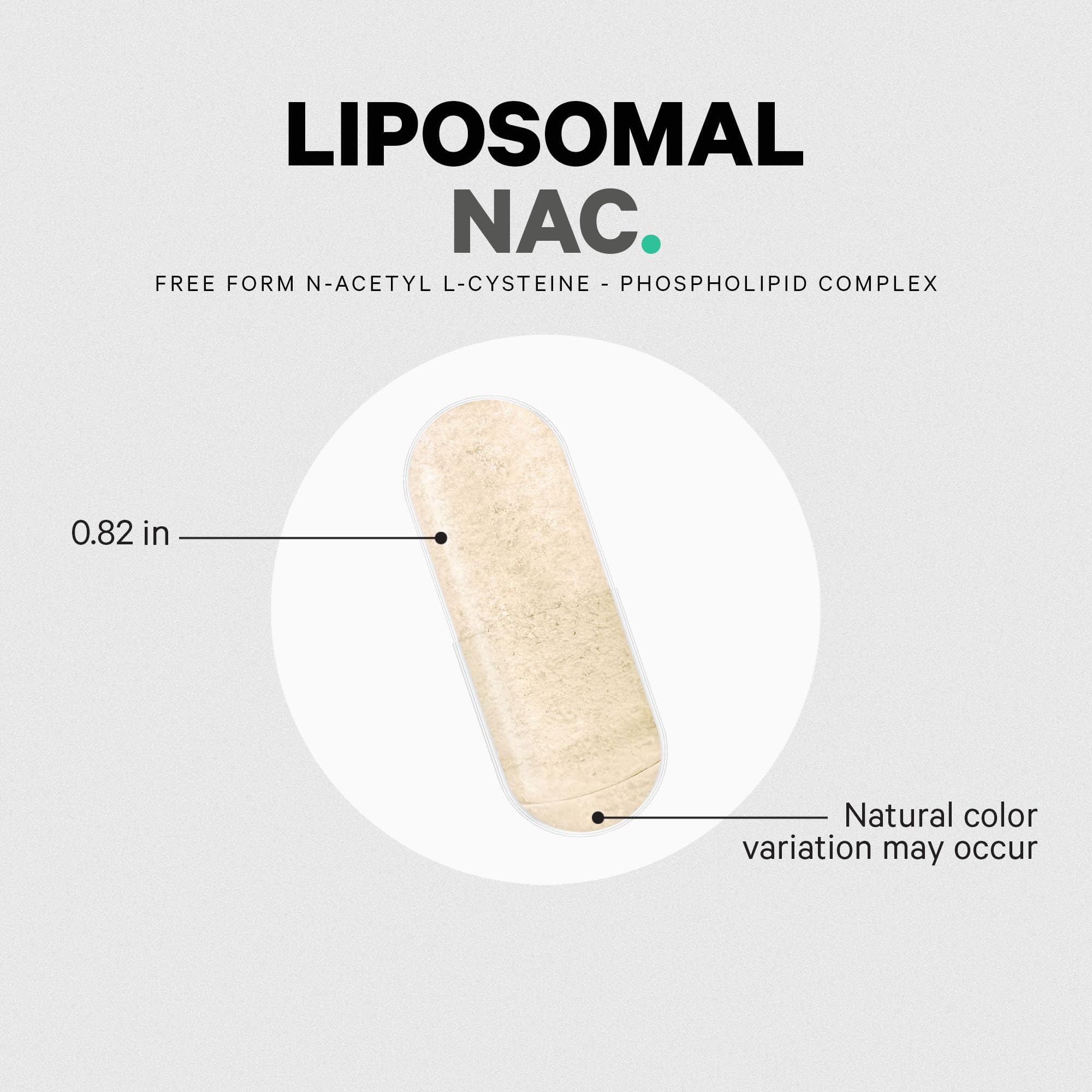 Codeage Liposomal NAC Supplement - N-Acetyl L-Cysteine Amino Acid - 2 Month Supply - Free-Form NAC - Phospholipid Complex - Vegan, Non-GMO, Gluten-Free, Dairy-Free - 120 Capsules Codeage buy supplements canada