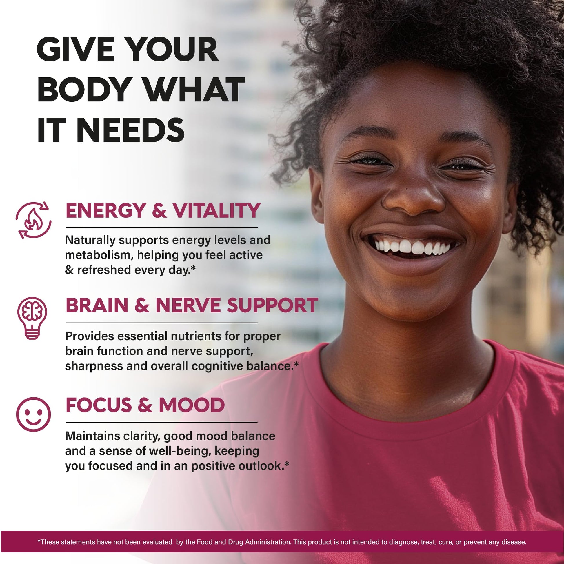 Vitamin B Complex for Men & Women - Riboflavin B2, B12, B1, B3, B5, B6, B7, B8, B9 | Vitamin C, Choline, Inositol - B-Complex Supplement - Energy, Brain & Heart Support - Made in USA, 60 Vegan Caps NUTRAHARMONY buy supplements canada