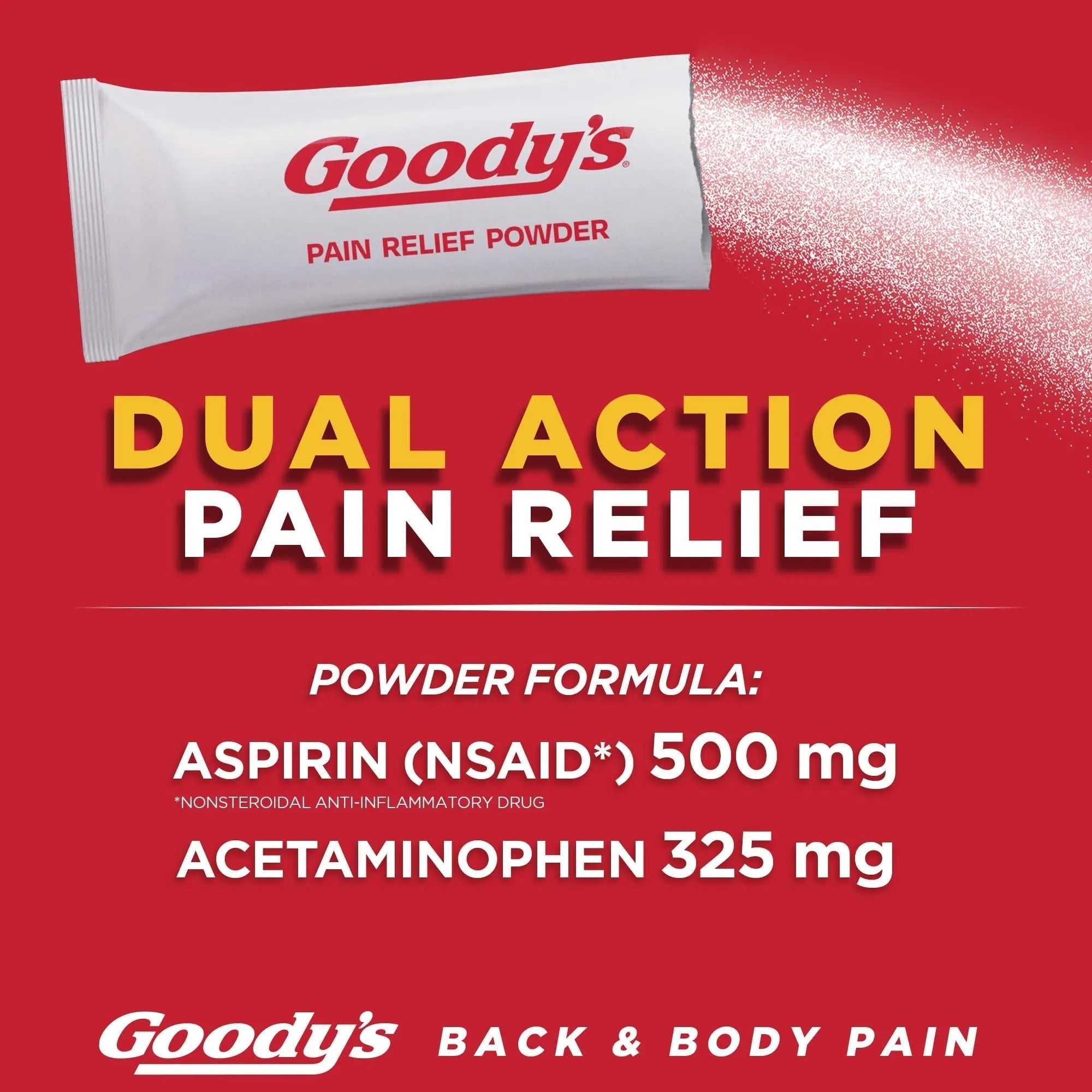 Goody's Back and Body Pain Relief Powder, 24 ct (Pack of 1) Goody's buy supplements canada