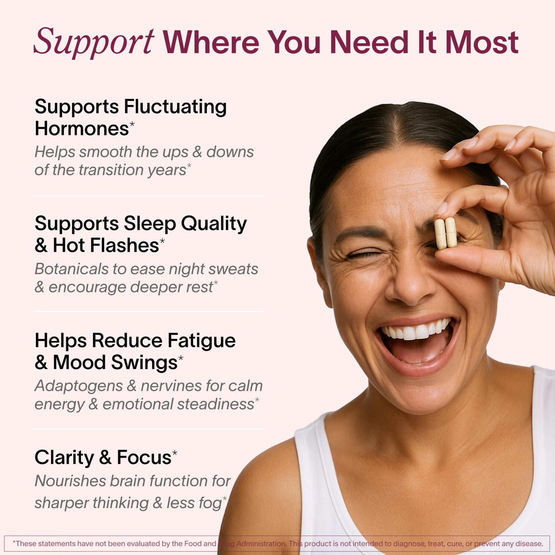 Ladywell Perimeno - Perimenopause Support - Support for Mood, Mental Clarity, Sleep & Hot Flashes - Black Cohosh, Reishi, Wild Yam, Holy Basil, Schisandra, Rhodiola, Siberian Rhubarb / 60 Veg Caps Ladywell buy supplements canada