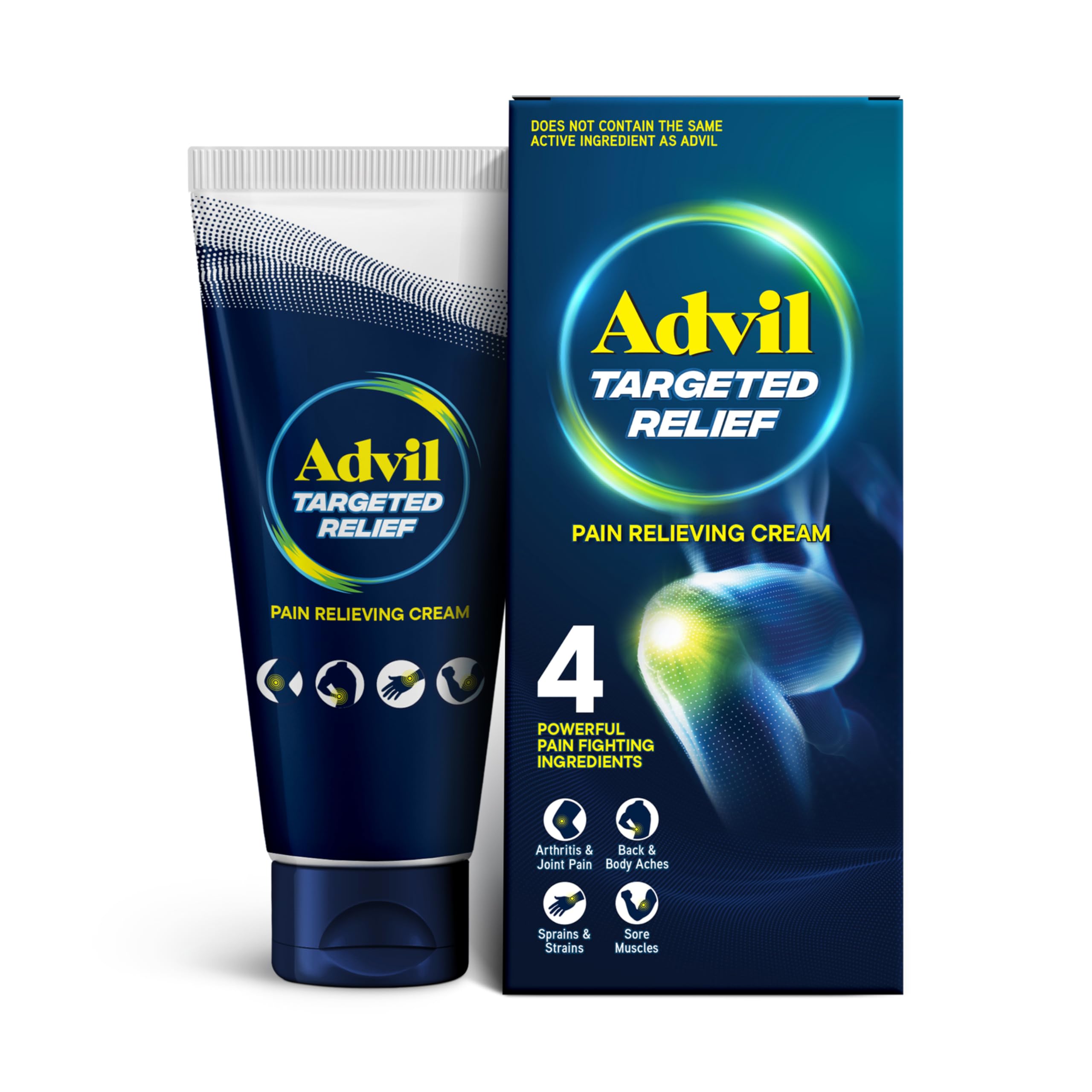 Advil Targeted Relief Pain Relieving Cream, Up to 8 Hours of Powerful Relief of Minor Arthritis Pain, Joint Pain, Lower Back Pain and Muscle Pain - 2.3 oz Advil buy supplements canada