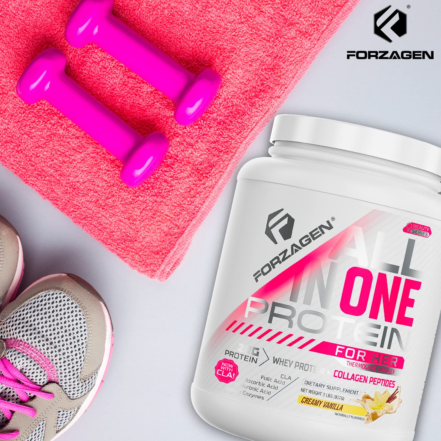 Forzagen All in One Protein for Her, Protein Powder for Women with Collagen Peptides Forzagen buy supplements canada