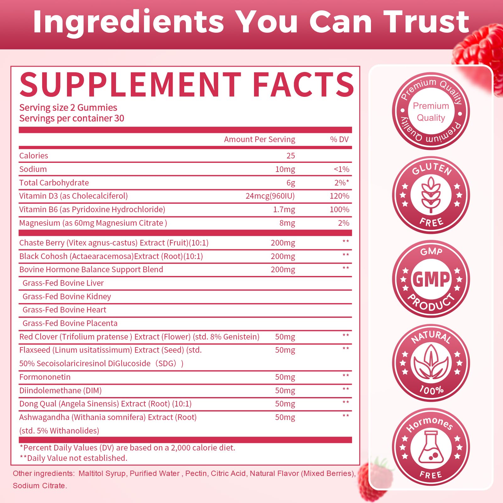 GREENPEOPLE Menopause Supplements for Women Gummies - 16-in-1 Dual Action Menopause Relief W/Black Cohosh, Vitex, Beef Organs for Hormone Balance, Hot Flashes, Night Sweats & Mood, Sugar-Free 60 CT GREENPEOPLE buy supplements canada