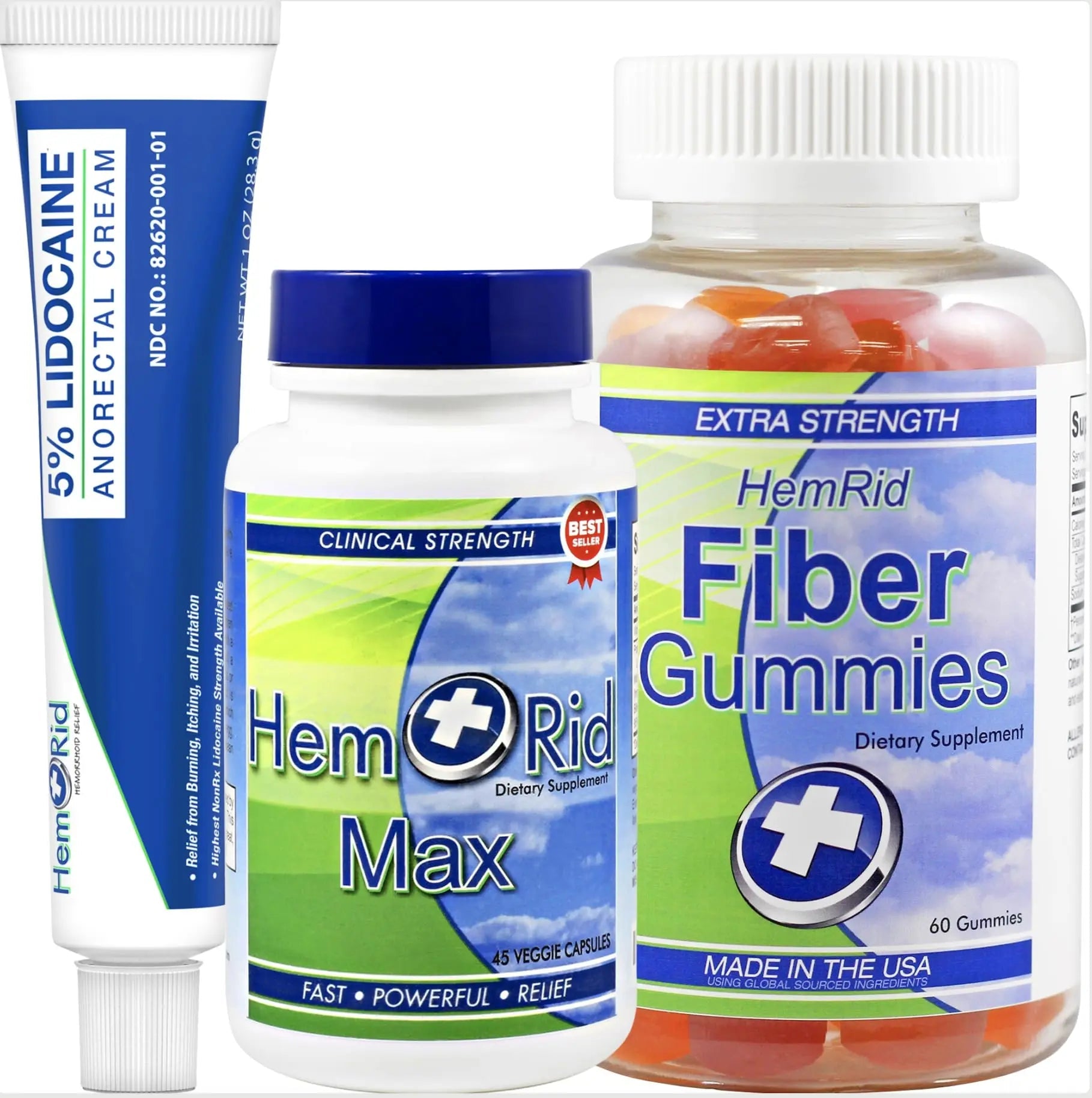 HemRid Complete Hemorrhoid Support System – Max Formula, Lidocaine Cream & Fiber Gummies for Immediate Relief & Long-Term Comfort HemRid buy supplements canada