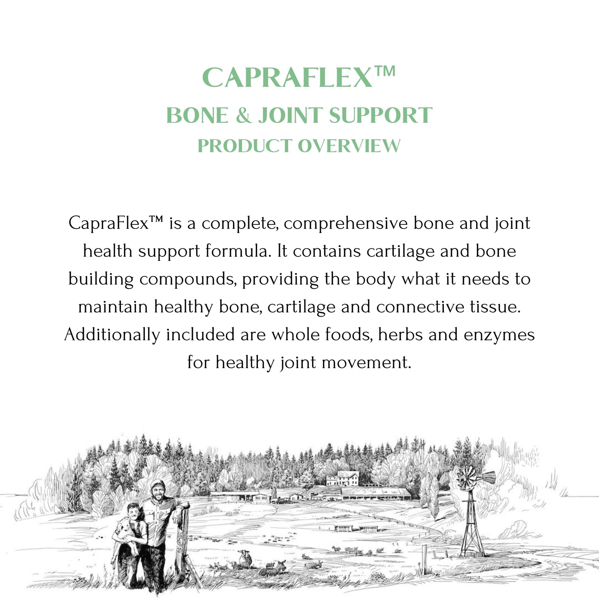 CapraFlex by Mt. Capra | Bone and Joint Support Supplement with Chicken Collagen, Hyaluronic Acid, Turmeric, and Herbs for Joint Vitality | 30 Servings - 120 Capsules Mt Capra buy supplements canada