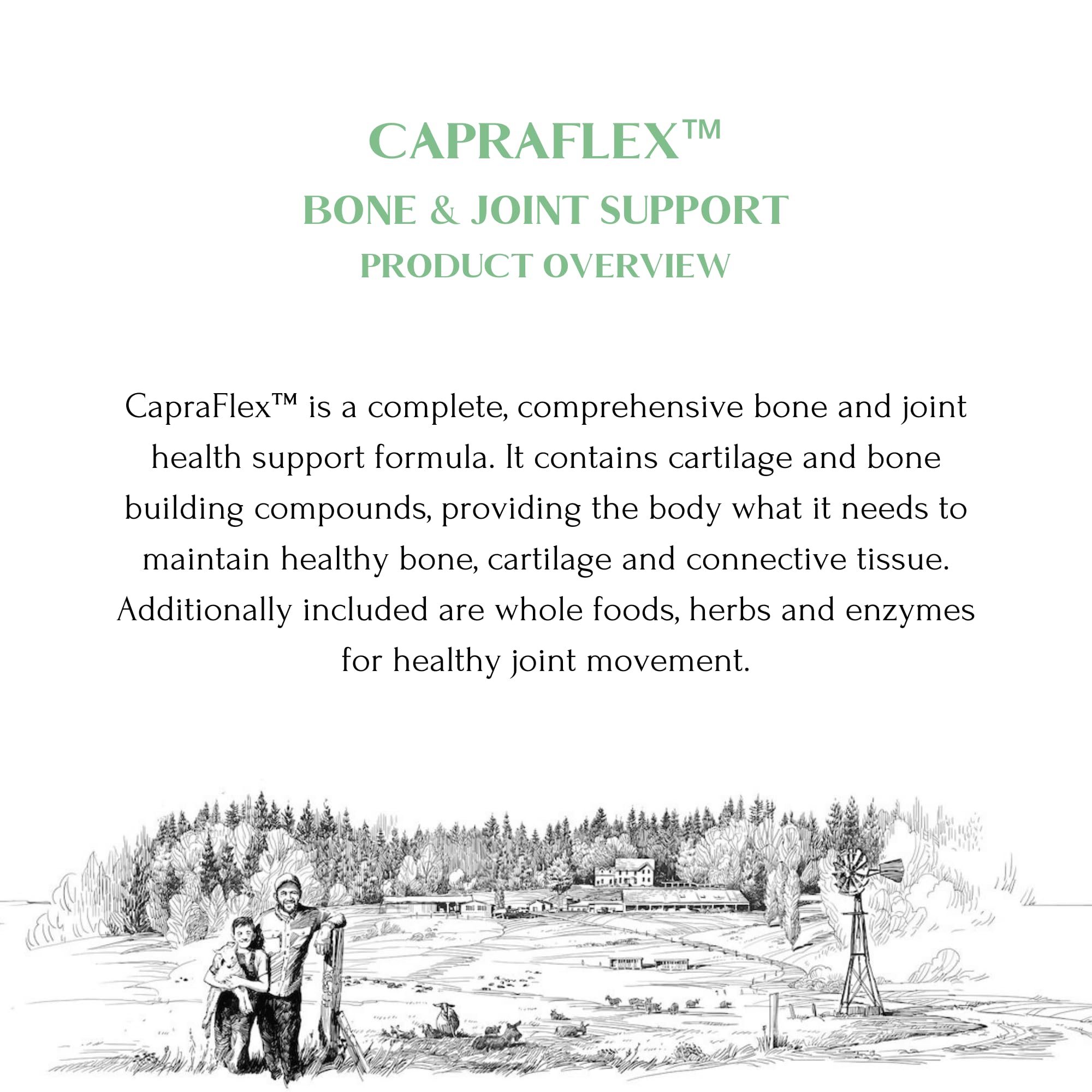 CapraFlex by Mt. Capra | Bone and Joint Support Supplement with Chicken Collagen, Hyaluronic Acid, Turmeric, and Herbs for Joint Vitality | 30 Servings - 120 Capsules Mt Capra buy supplements canada