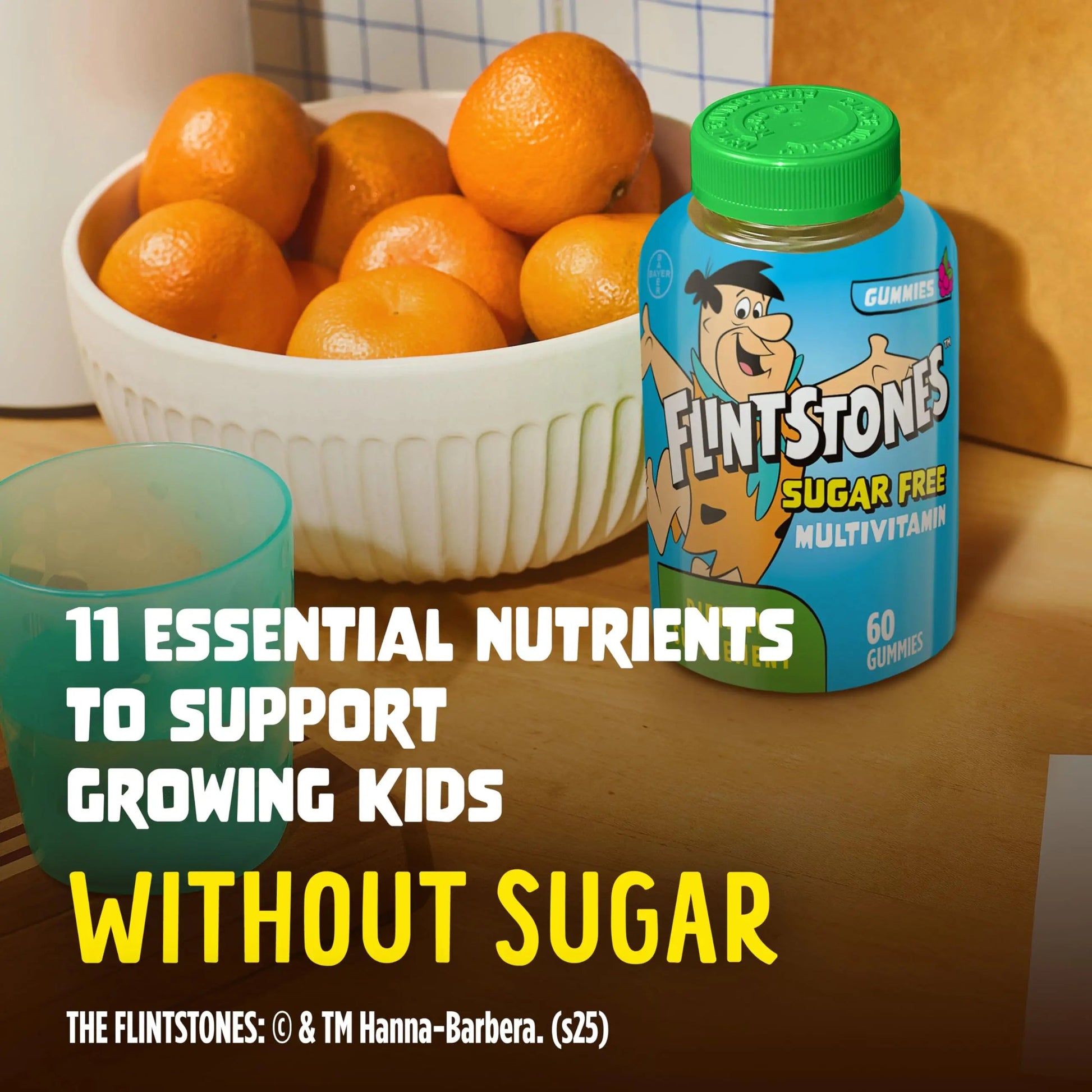 Flintstones Multivitamins for Kids, Sugar Free Kids Multivitamin Gummies, with Vitamins A, C, E, B6 & B12, Raspberry Flavored Gummy Vitamins, 60 Count Flintstones Vitamins buy supplements canada