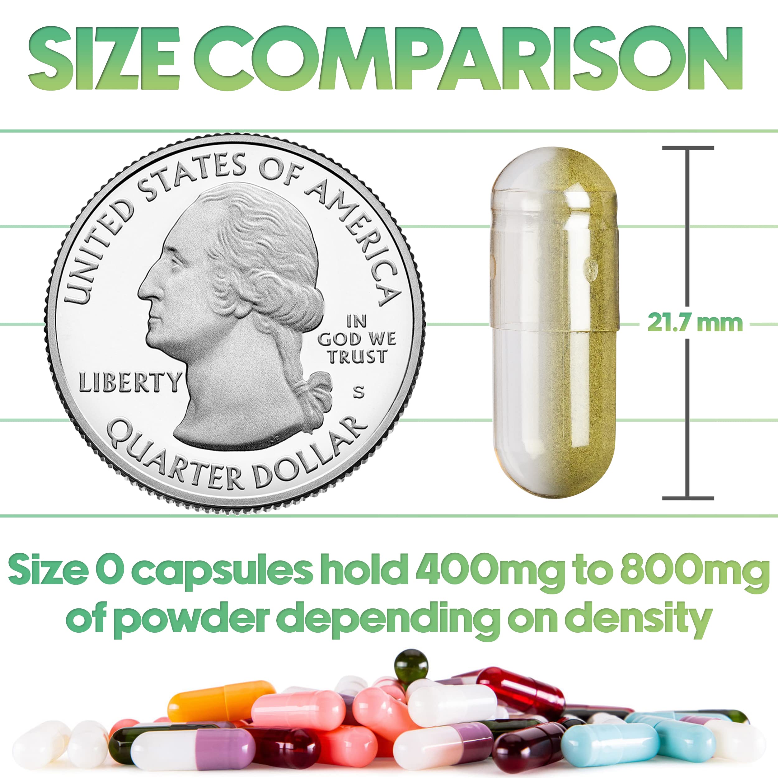 XPRS Nutra Size 0 Empty Capsules - 100 Clear Count Empty Vegan Capsules - Vegetarian Pill - DIY Vegetable Capsule Filling -Veggie Pills for Do-It-Yourself Supplements XPRS Nutra buy supplements canada