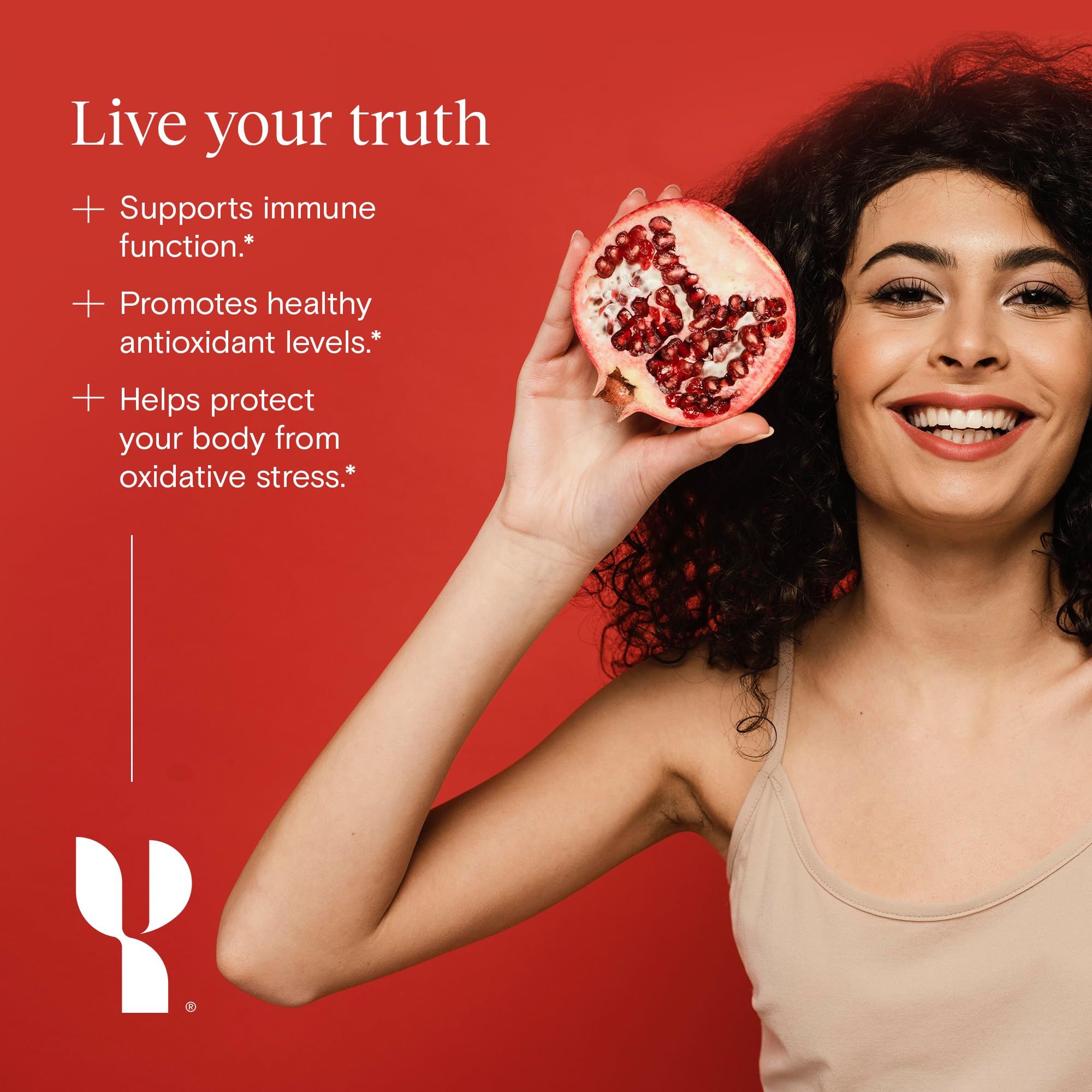 Yoli® Truth Antioxidant and Immune Support Supplement with Vitamin C, Botanicals, Superfruits, and Minerals - Pomegranate, 30 Packets Yoli buy supplements canada