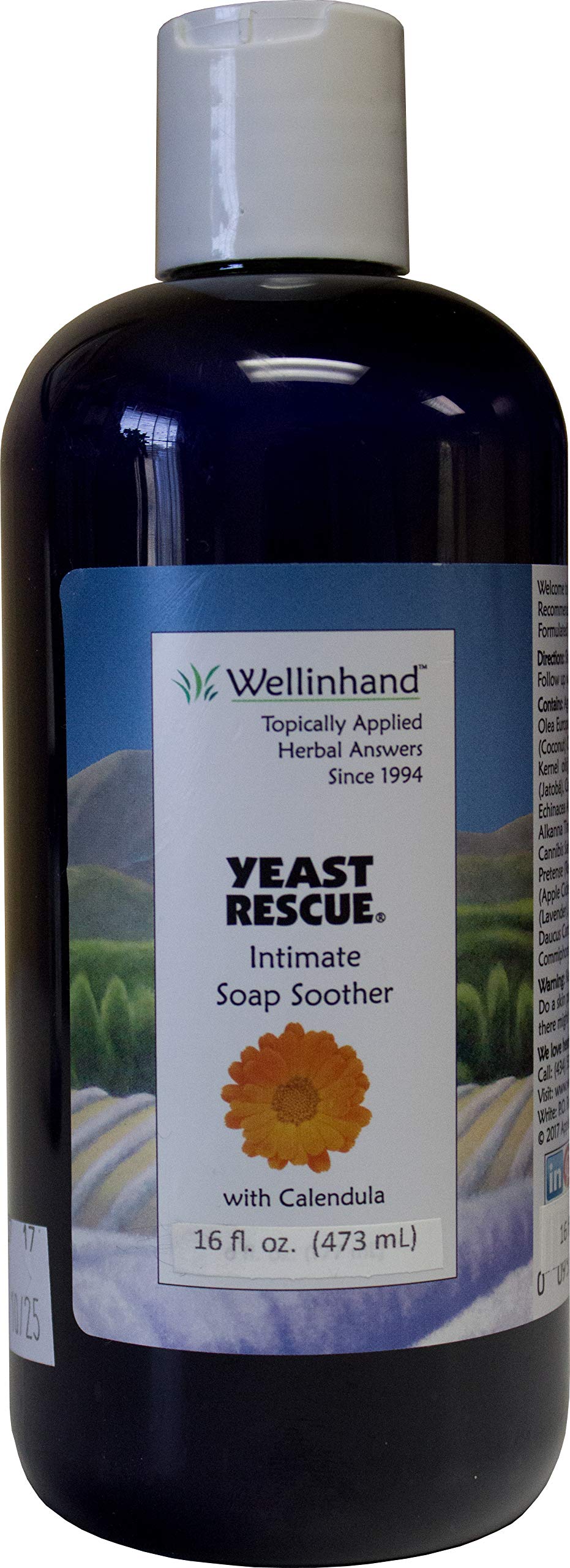 Yeast Rescue Soap Soother 16 fl.oz. Refill Economy Well-In-Hand buy supplements canada