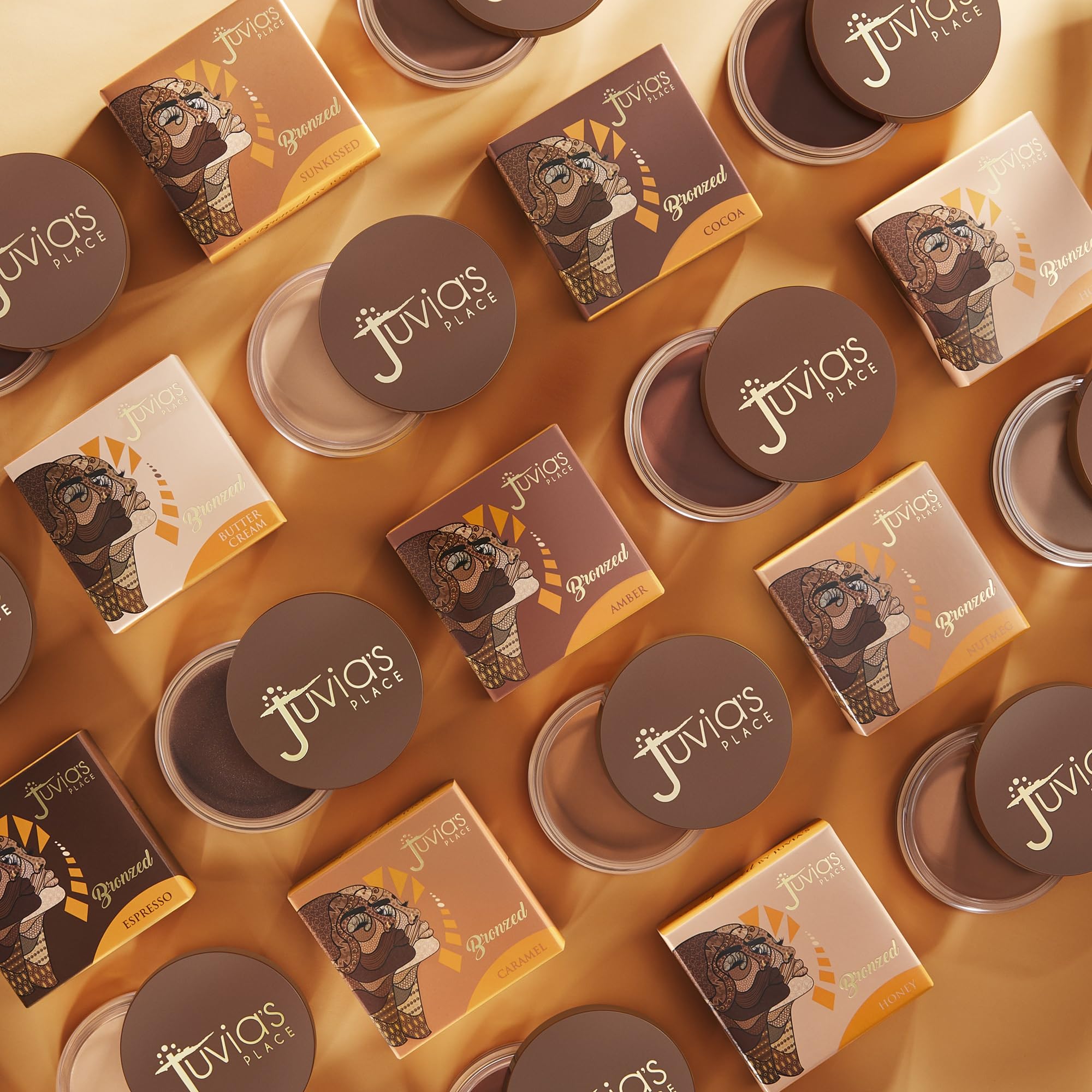 Juvia's Place Bronzed Cream Bronzer - Buttercream - Smooth Cream Bronzer Pot for Sun-Kissed Glow & Warmth, Buildable & Blendable Makeup Contour with Long-Lasting Matte Shimmer Finish, Highly Pigmented Juvia's Place buy supplements canada