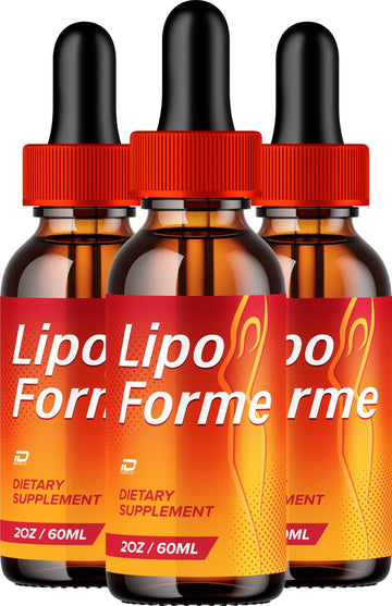 Lipo Forme Liquid Drops – LipoForme Natural Liquid Dietary Natural Blend Supplement (3 Pack – 3 Month Supply) Indelo buy supplements canada