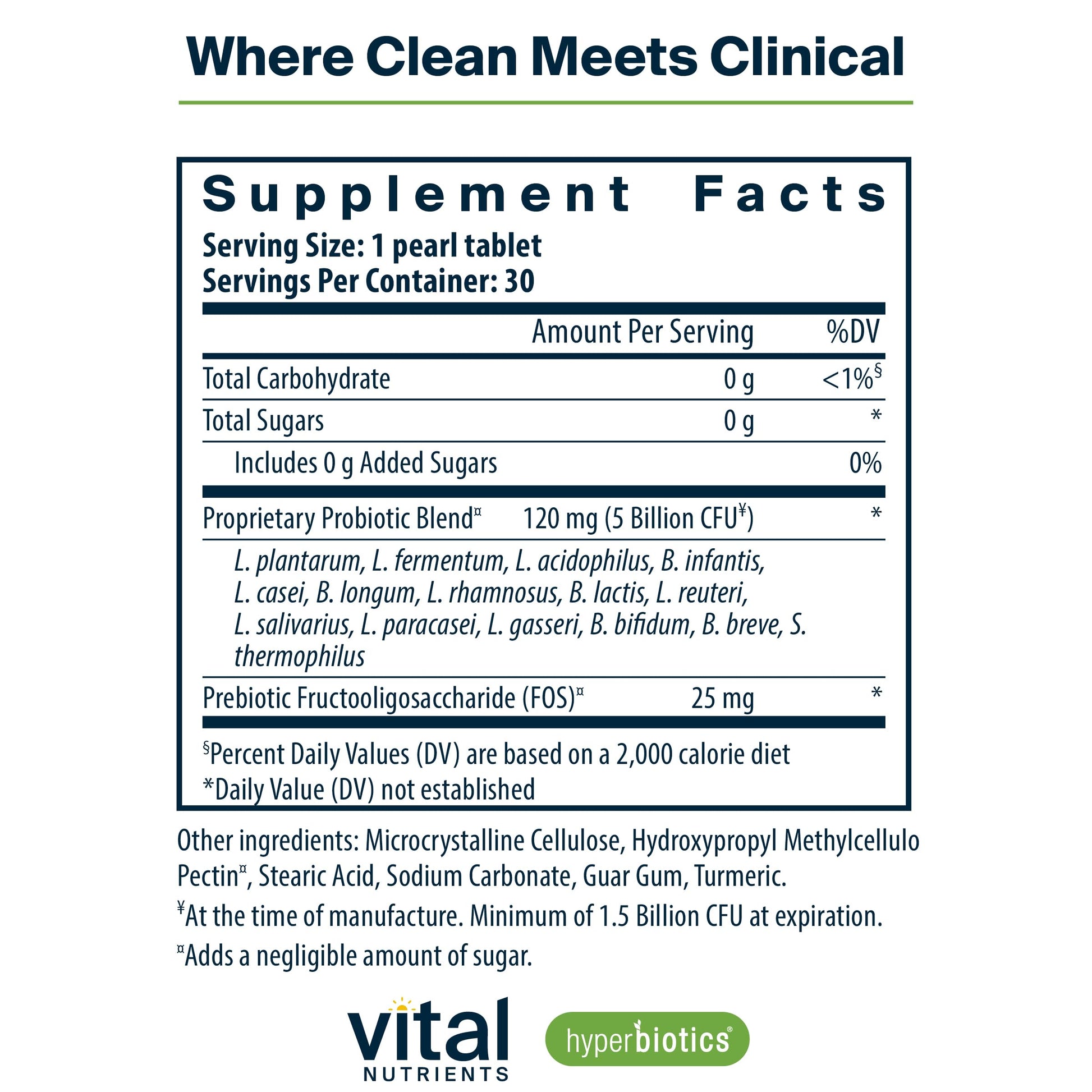 Hyperbiotics Vital Nutrients Pro-15 Prebiotics and Probiotics for Women and Men | 15 Science Backed Strains | Supports Occasional Constipation, Diarrhea, Gas & Bloating | 30 Vegan Time Release Pearls Hyperbiotics buy supplements canada