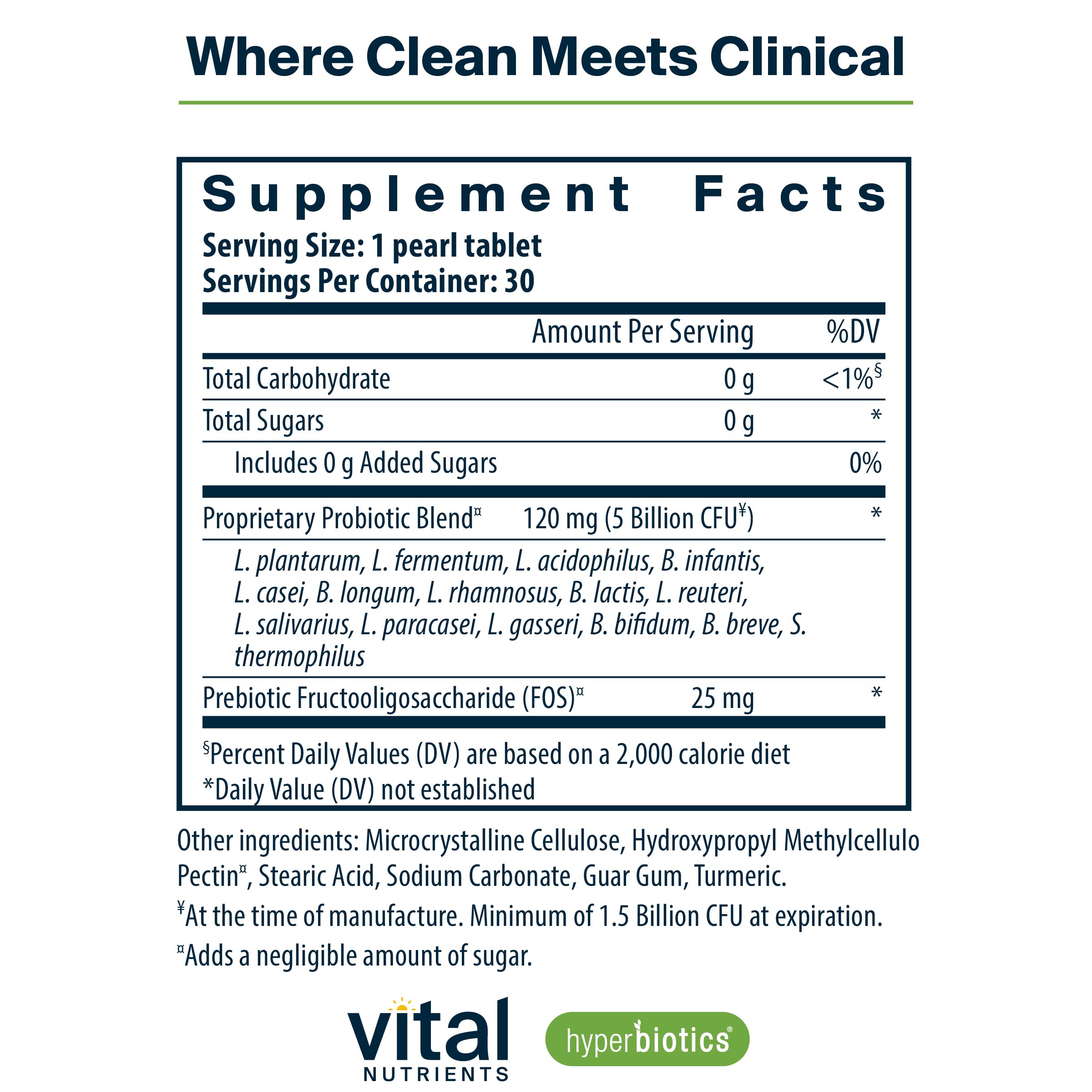 Hyperbiotics Vital Nutrients Pro-15 Prebiotics and Probiotics for Women and Men | 15 Science Backed Strains | Supports Occasional Constipation, Diarrhea, Gas & Bloating | 30 Vegan Time Release Pearls Hyperbiotics buy supplements canada