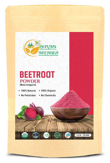 Herbs Botanica Beetroot Powder Organic for Baking and Smoothies | Nitric Oxide Suppement Herbs Botanica buy supplements canada