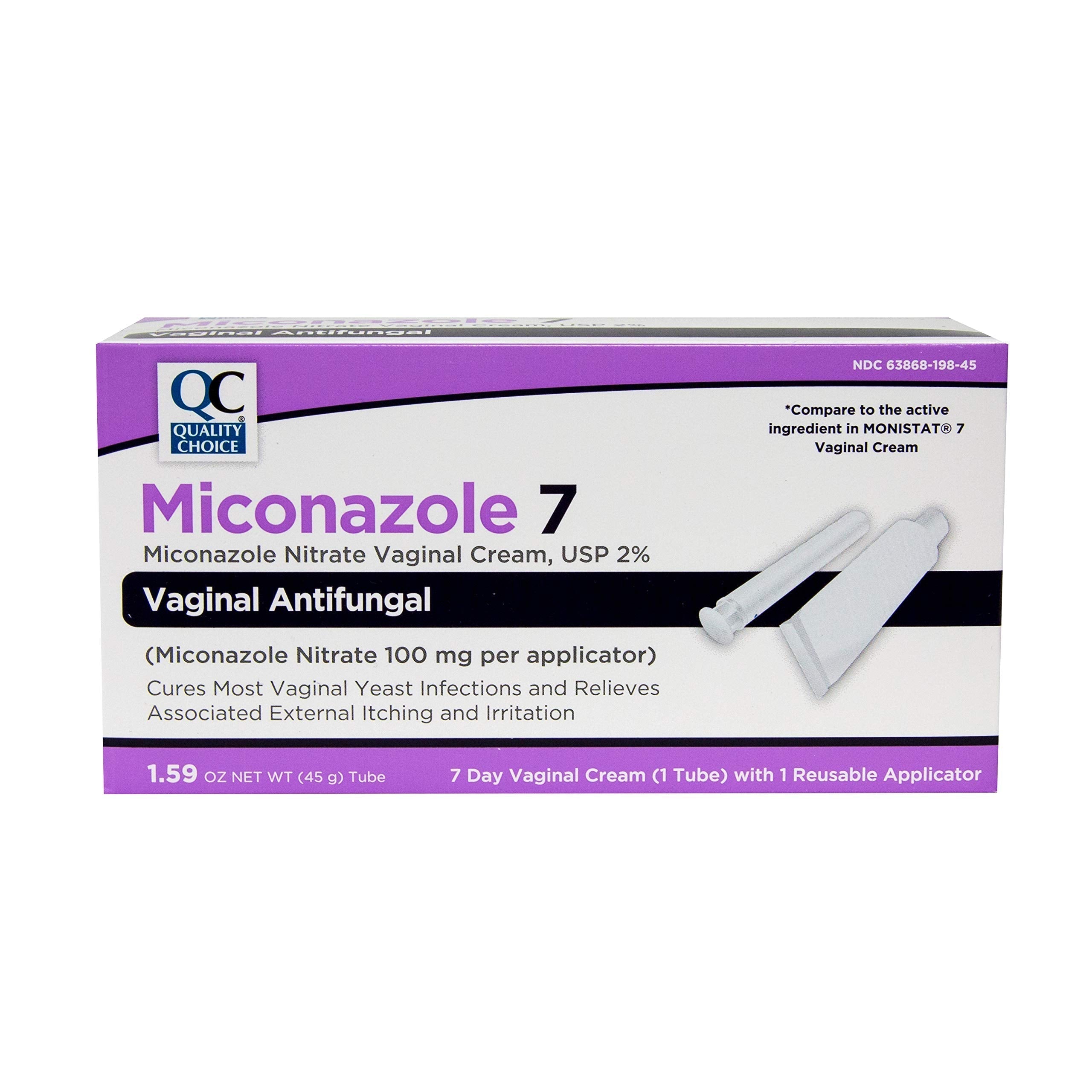 Quality Choice Miconazole Nitrate 2% 7 Day Vaginal Antifungal Cream, 1.59 Ounces (45g) Quality Choice buy supplements canada