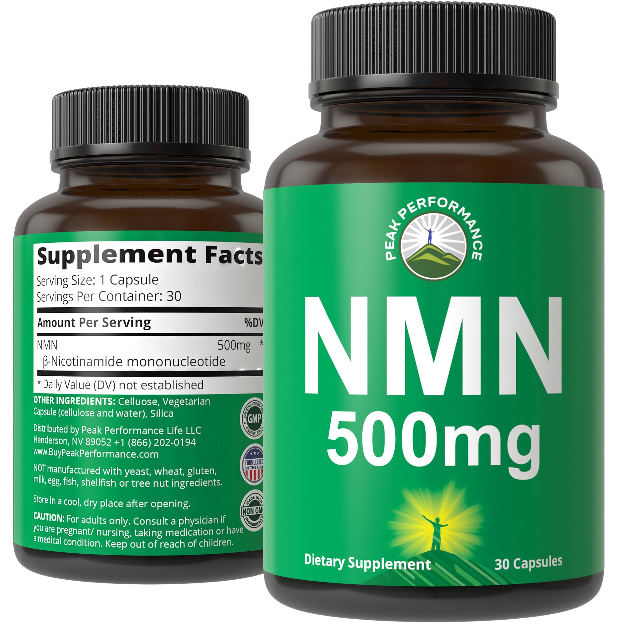 NMN Supplement Ultra High Strength Stabilized Nicotinamide Mononucleotide 500mg Per Capsule. 2 Capsules = 1,000mg of NMN. Boost NAD Levels. Healthy Aging NAD+ Supplements for Men and Women Peak Performance buy supplements canada