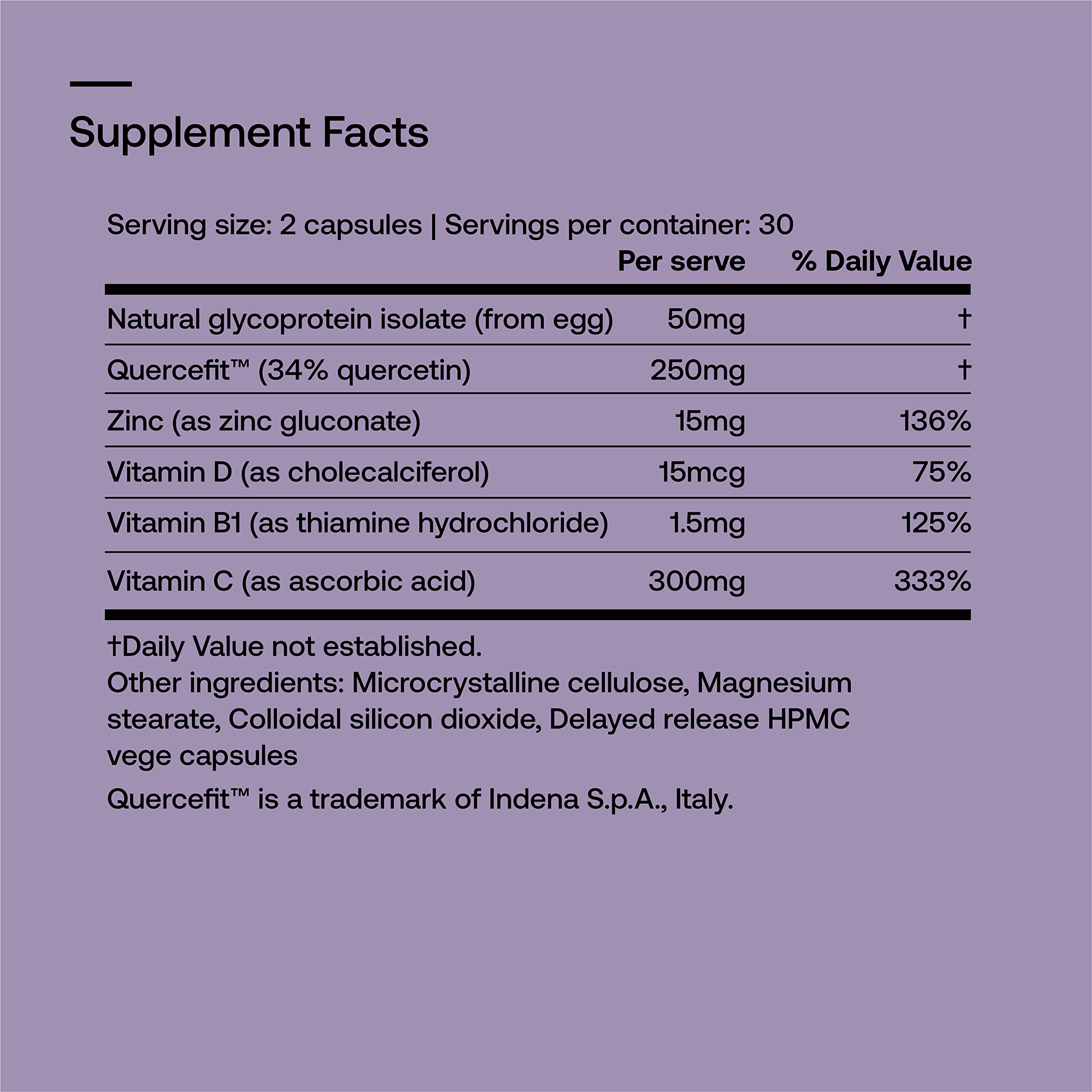 SRW Imm¹ Defence | Supports Immune System Health | 60 Vege Capsules | Supplement for Immune Response | Contains Natural Glycoprotein Isolate (Muno-IgY™) and Quercetin SRW buy supplements canada