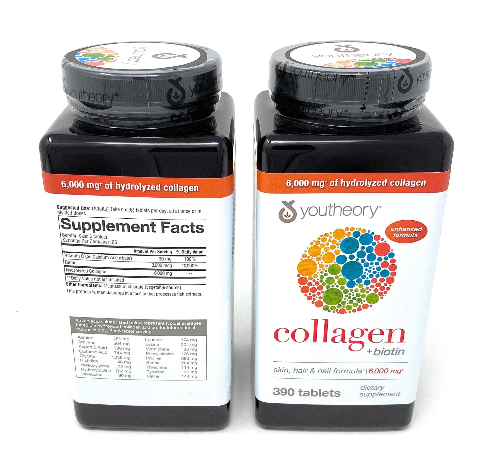 Youtheory Collagen Advanced Formula Tablets - 390 ct (2-Pack for 780 Ct) Youtheory buy supplements canada