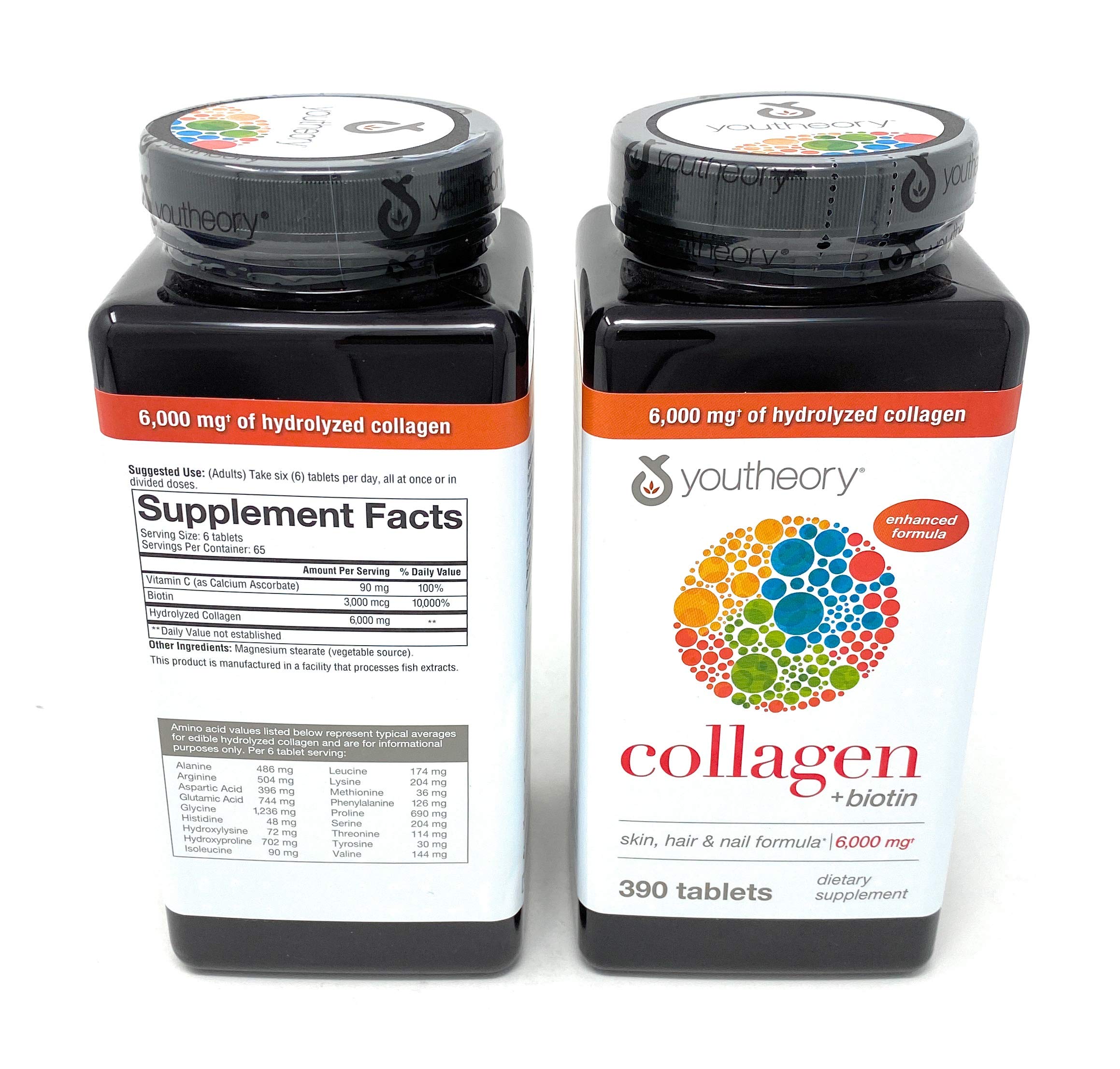 Youtheory Collagen Advanced Formula Tablets - 390 ct (2-Pack for 780 Ct) Youtheory buy supplements canada