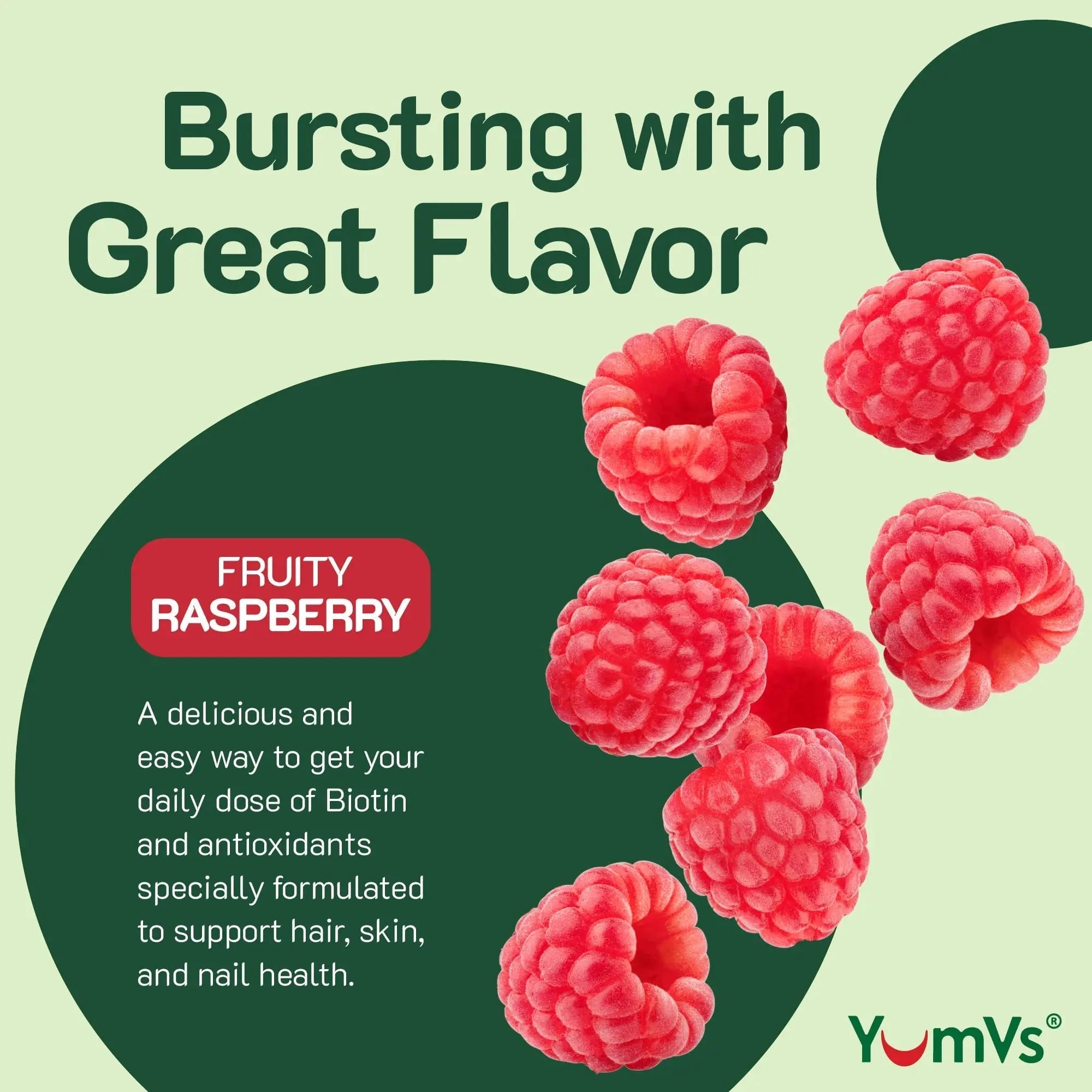 YumVs Teen Multivitamin Gummies with Biotin and Antioxidants - Raspberry Flavor - Hair Skin Nails Support - Kosher Teenager Vitamins YUM-V'S buy supplements canada