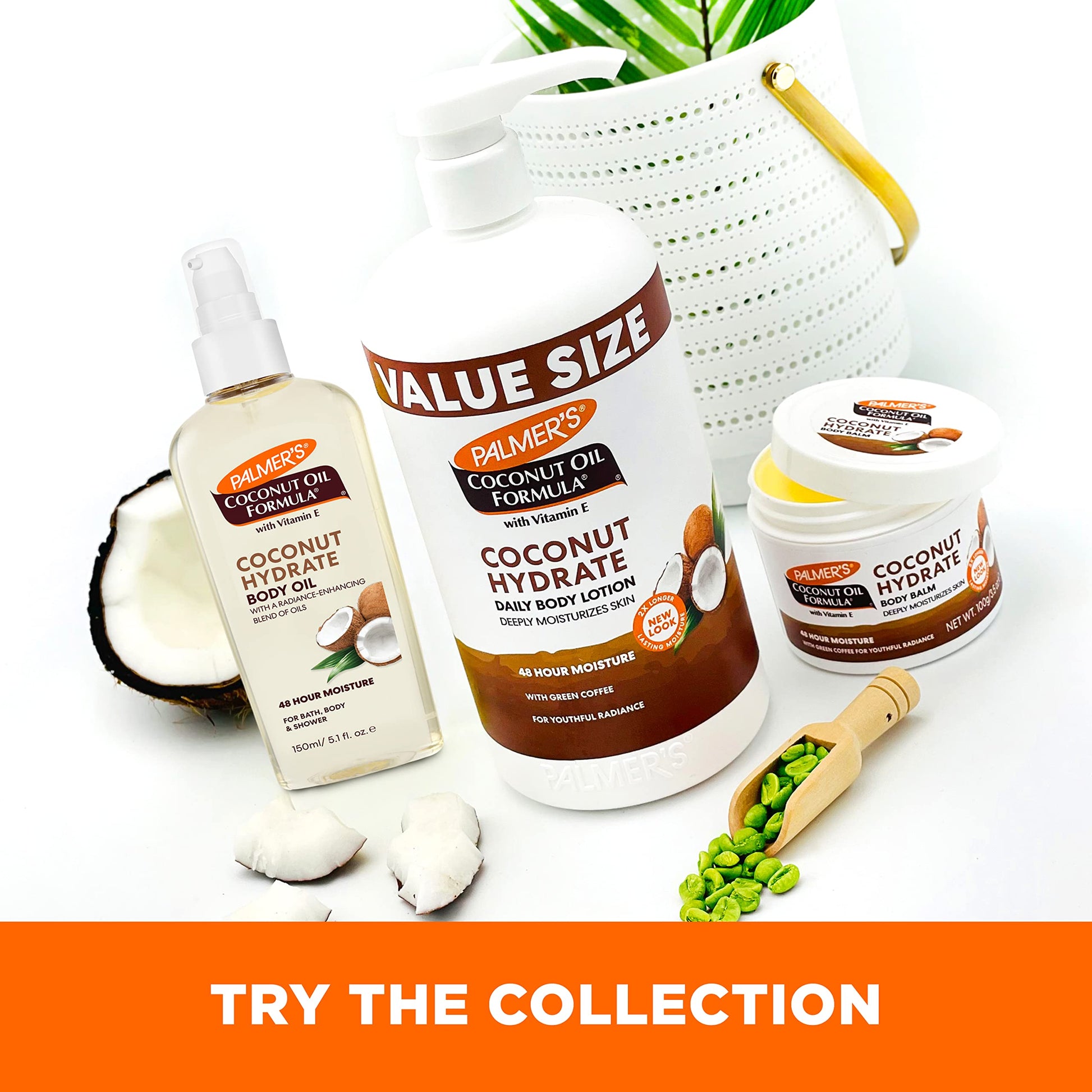 Palmer's Coconut Oil Formula Body Lotion for Dry Skin, Hand & Body Moisturizer with Green Coffee Extract & Vitamin E Palmer's buy supplements canada
