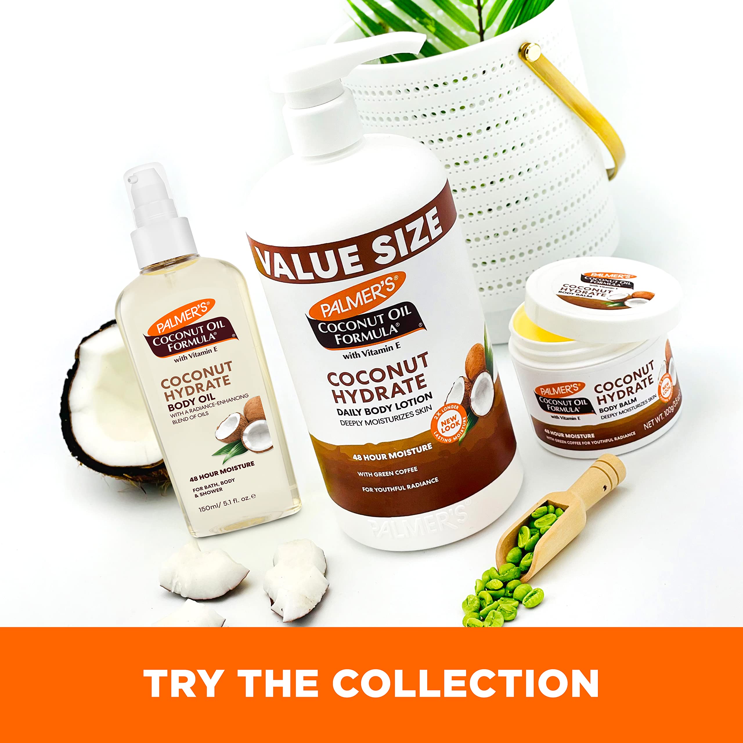 Palmer's Coconut Oil Formula Body Lotion for Dry Skin, Hand & Body Moisturizer with Green Coffee Extract & Vitamin E Palmer's buy supplements canada