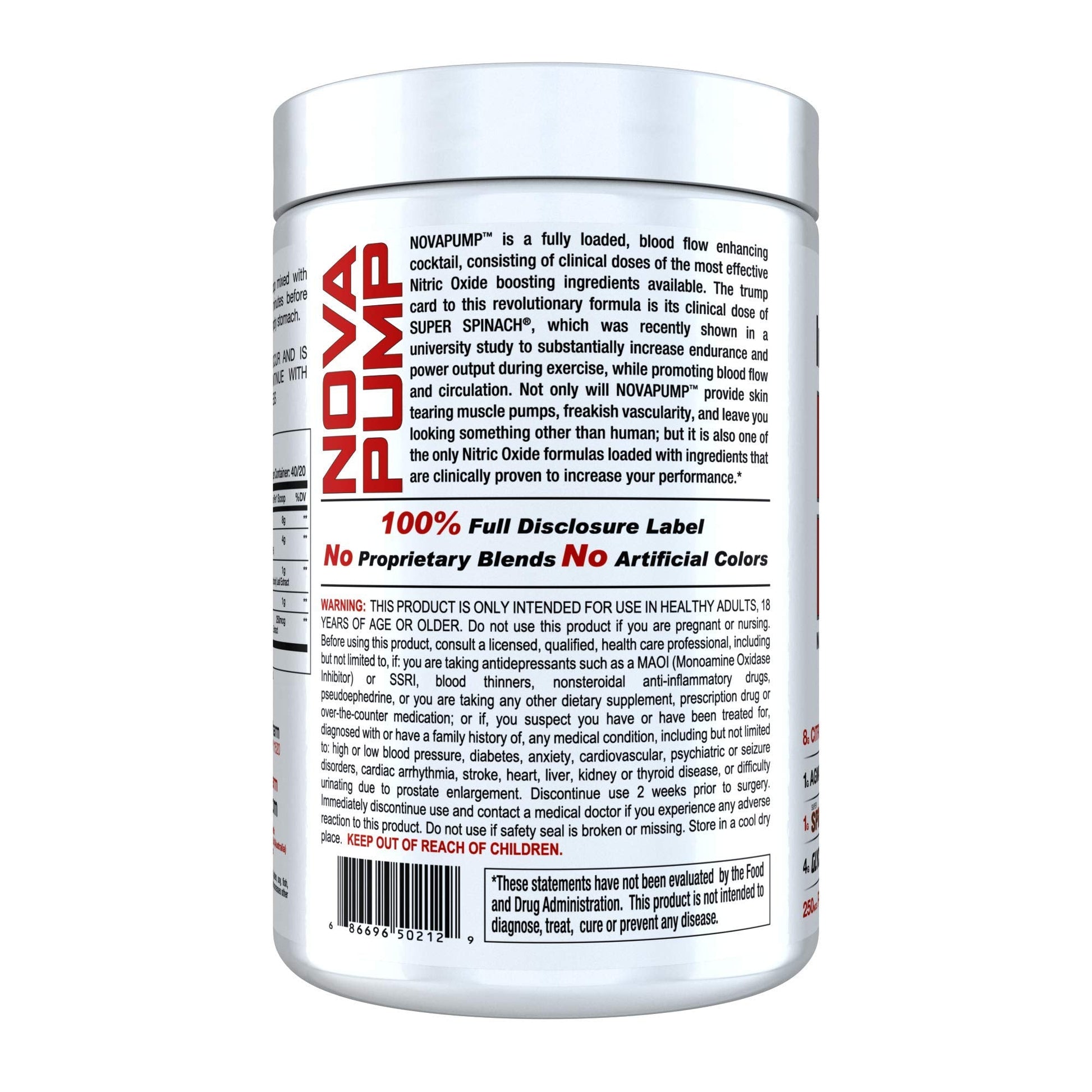 NOVAPUMP (Blueberry Lemonade) 11.29 ounces InnovaPharm buy supplements canada