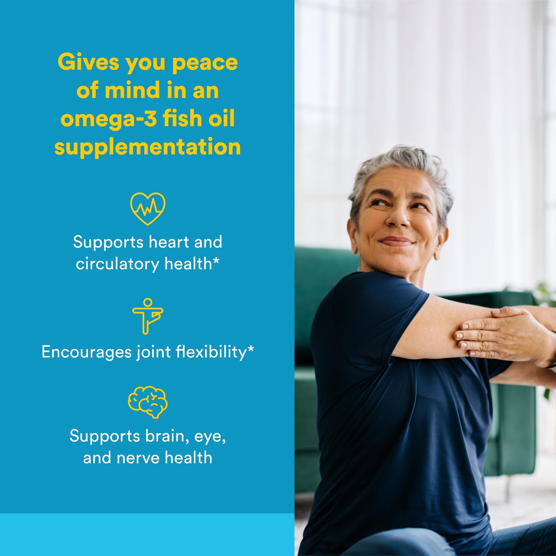 Natural Factors RxOmega-3 Ultra Strength - Brain & Heart Health Support - Eye Health Supplement with EPA & DHA - Supplement with Omega-3 Fatty Acids - 150 Softgels (75 Servings) Natural Factors buy supplements canada