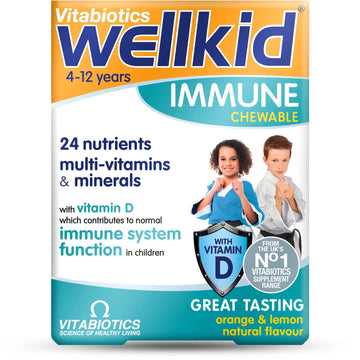 Vitabiotics Wellkid Immune Chewable 30 Tablets Wellkid buy supplements canada
