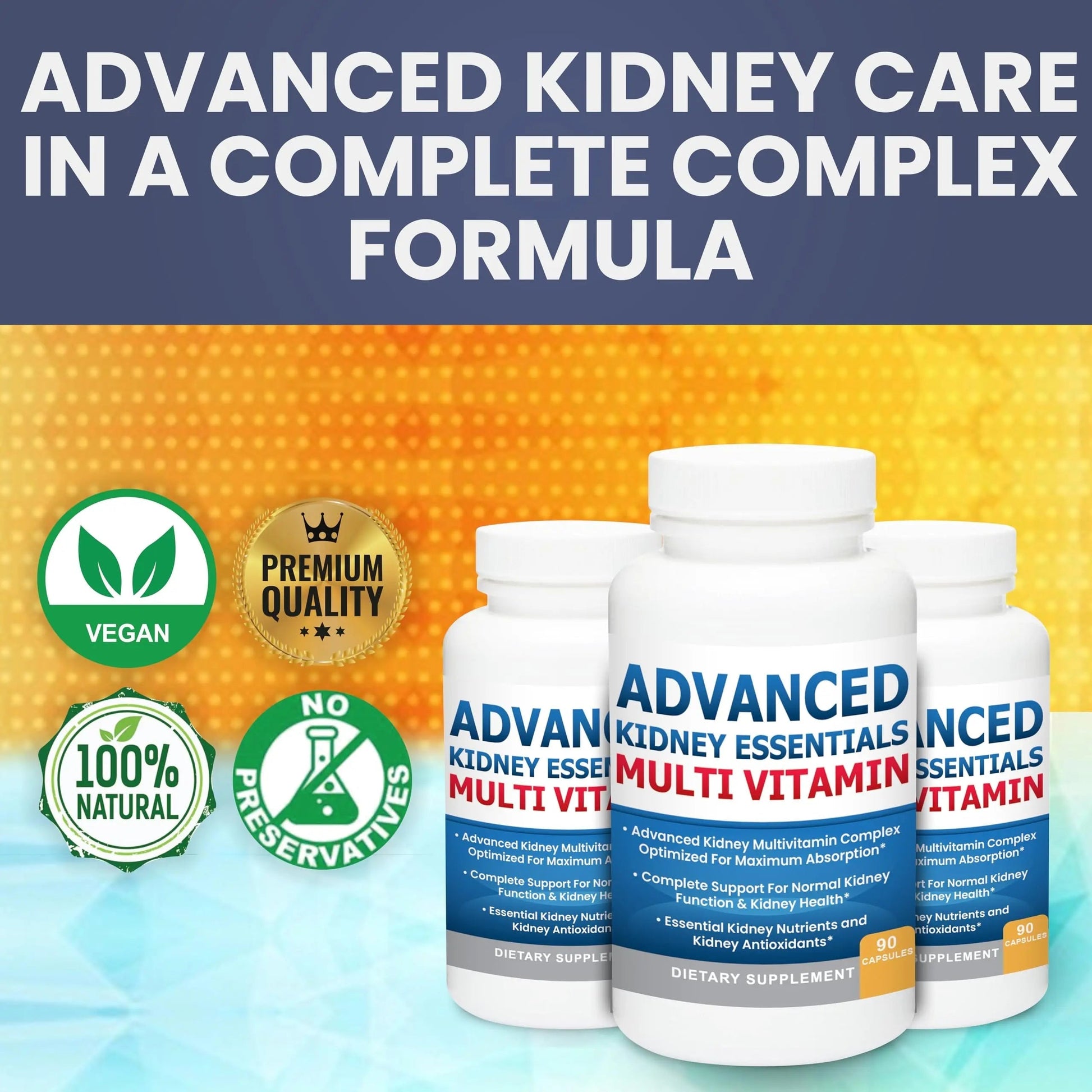 Advanced Kidney Essentials Multivitamin. Kidney Support Supplement for Complete Kidney Health. Kidney Health Supplement Kidney Restore buy supplements canada