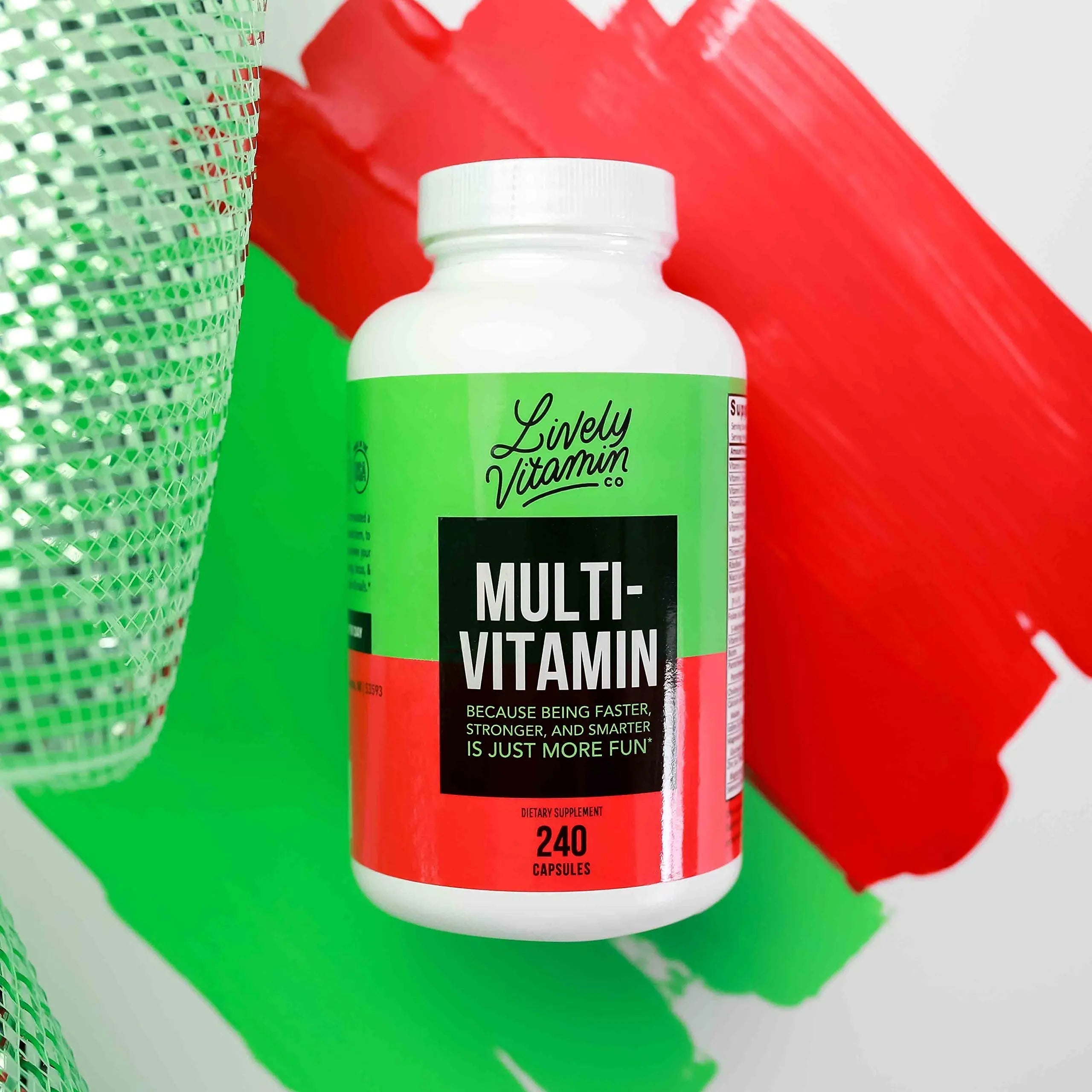 LIVELY VITAMIN CO. Multivitamin - 37 Vitamins Minerals and Extracts - Energy - Memory - Immune Function - Heart- Brain - Focus - Mood - Antioxidants - Dairy Gluten Soy Free - 60 Vegetarian Capsules LIVELY VITAMIN CO buy supplements canada
