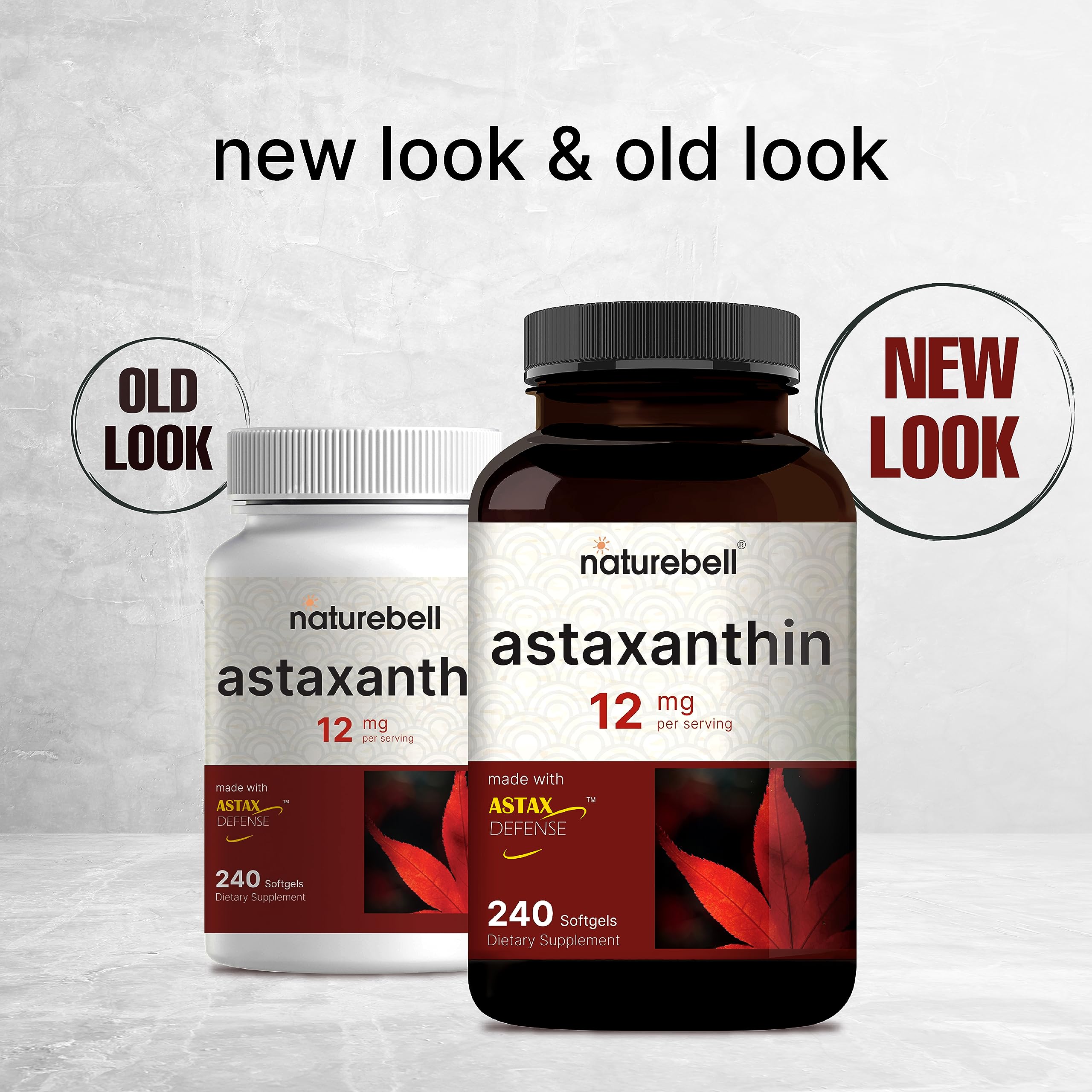 NatureBell Astaxanthin 12mg, 240 Softgels, Made with Astax, Max Strength NatureBell buy supplements canada