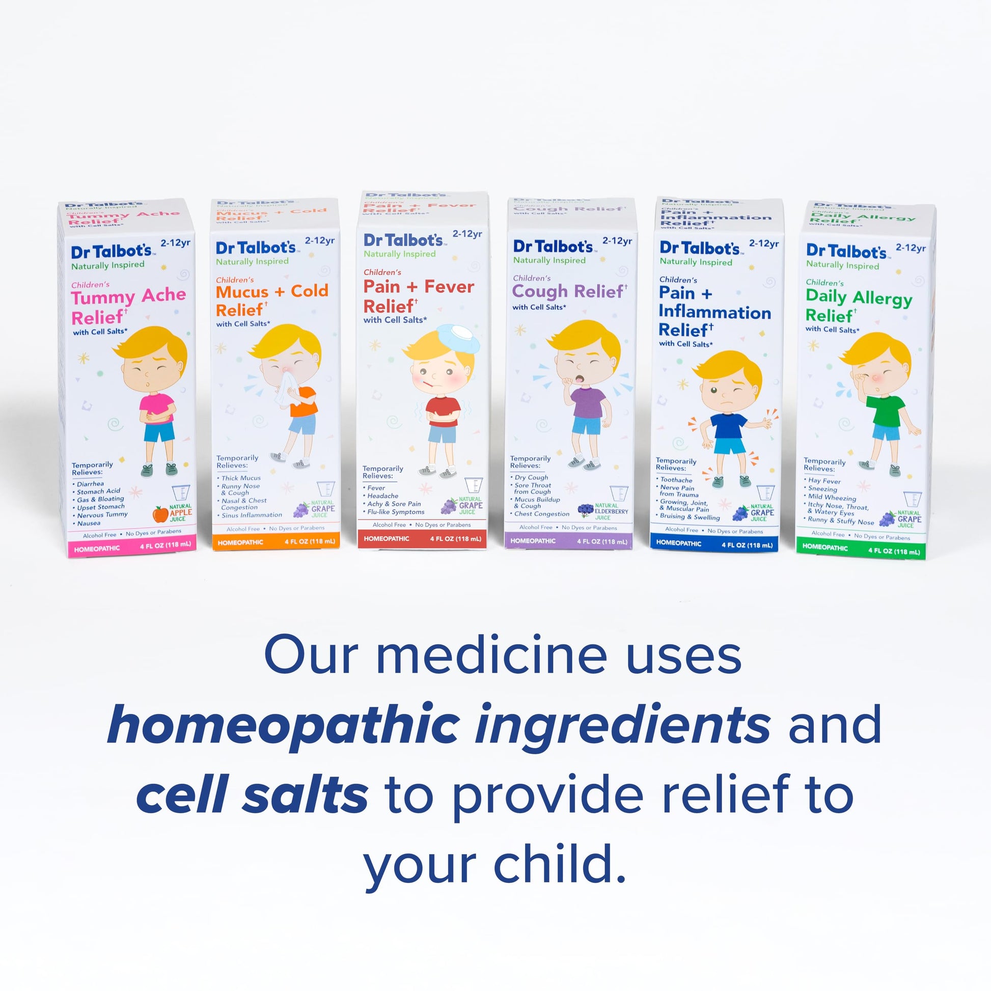 Dr. Talbot's Pain + Inflammation Relief Liquid Medicine for Children, Includes Dosage Cup, Grape Juice Flavor, 4 Fl Oz (Packaging May Vary) Dr. Talbot's buy supplements canada