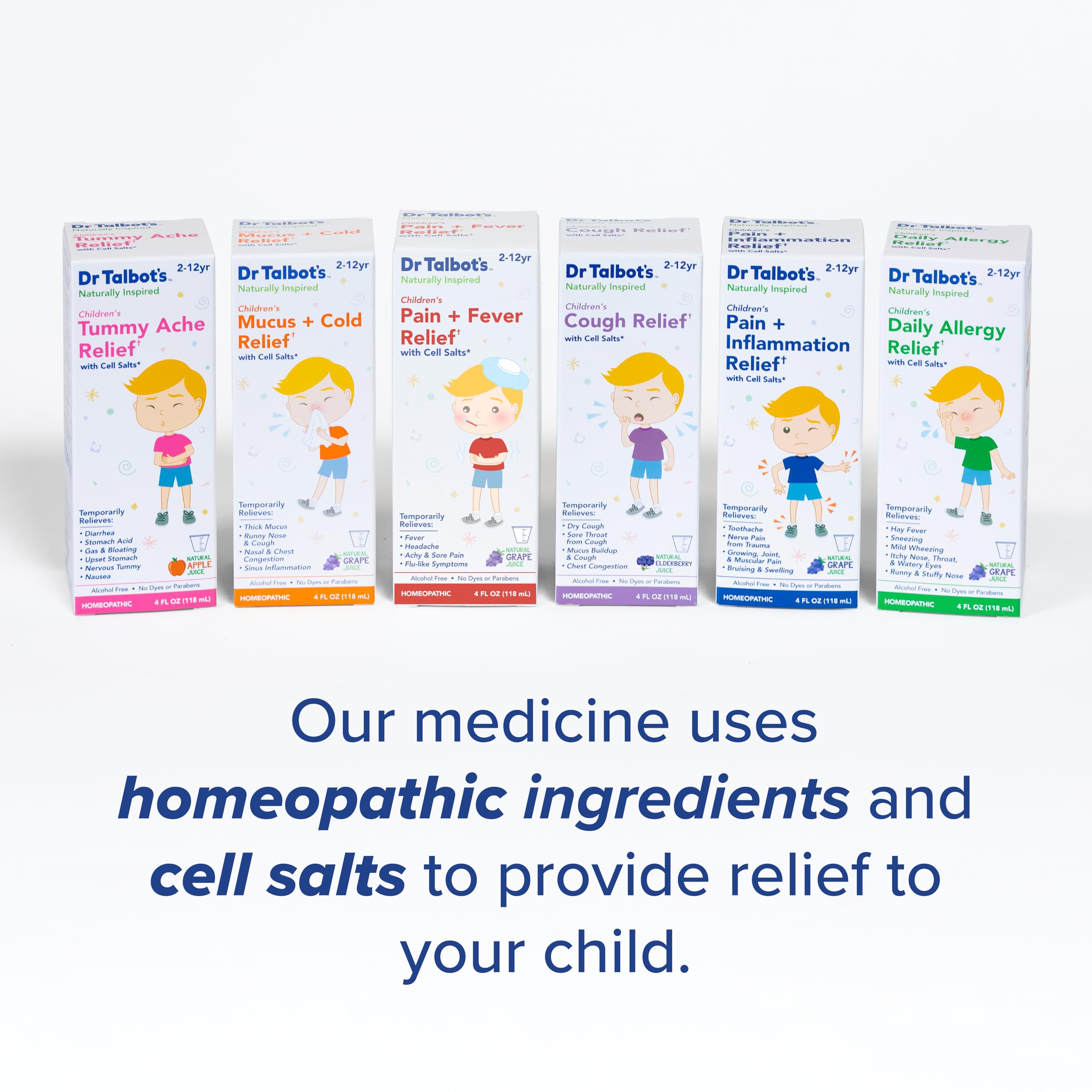 Dr. Talbot's Pain + Inflammation Relief Liquid Medicine for Children, Includes Dosage Cup, Grape Juice Flavor, 4 Fl Oz (Packaging May Vary) Dr. Talbot's buy supplements canada