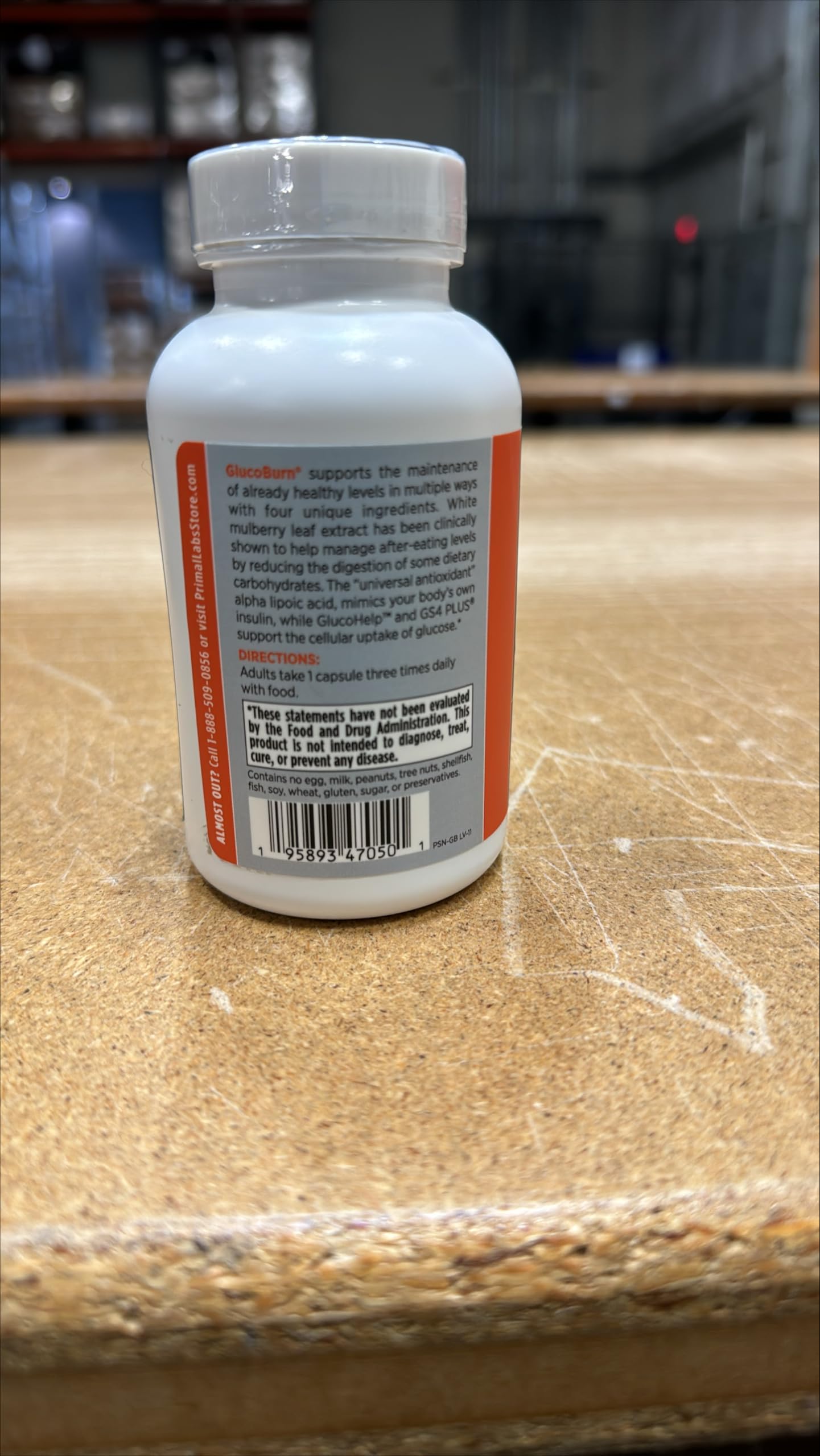 Primal Labs GlucoBurn Support Supplement with White Mulberry Leaf Extract and Alpha Lipoic Acid, 90 Veg capsules Primal Labs buy supplements canada