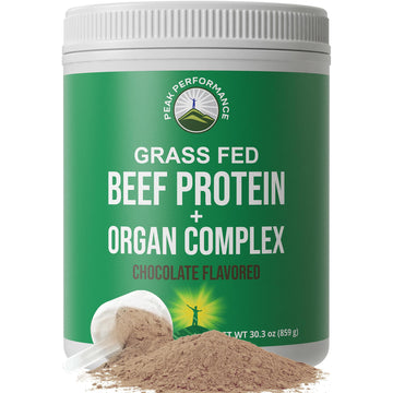 Grass Fed Beef Protein Powder + Organ Complex. Lactose Free Great Tasting Beef Protein Isolate. Animal Based Non Dairy No Whey Paleo Carnivore Supplement for Muscle Building. Chocolate Flavor Peak Performance buy supplements canada