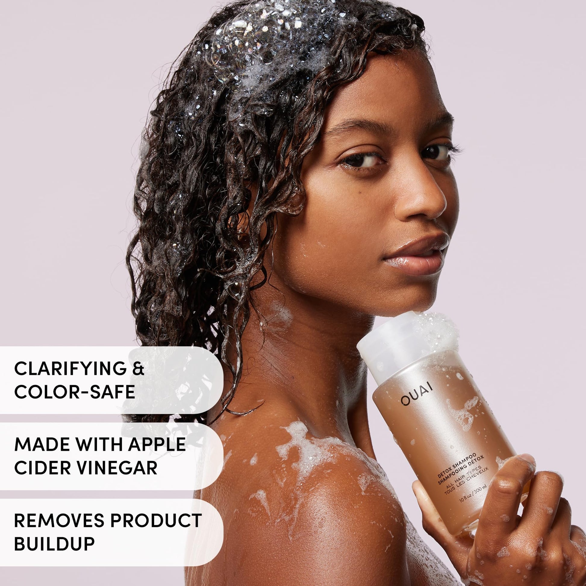 OUAI Hair Care Set - Clarifying Shampoo & Exfoliating Scalp Scrub - Deep Cleansing & Balancing - Hair Care Kit with Detox Shampoo & Travel Size Sugar Scrub for Scalp (2 Count) OUAI buy supplements canada