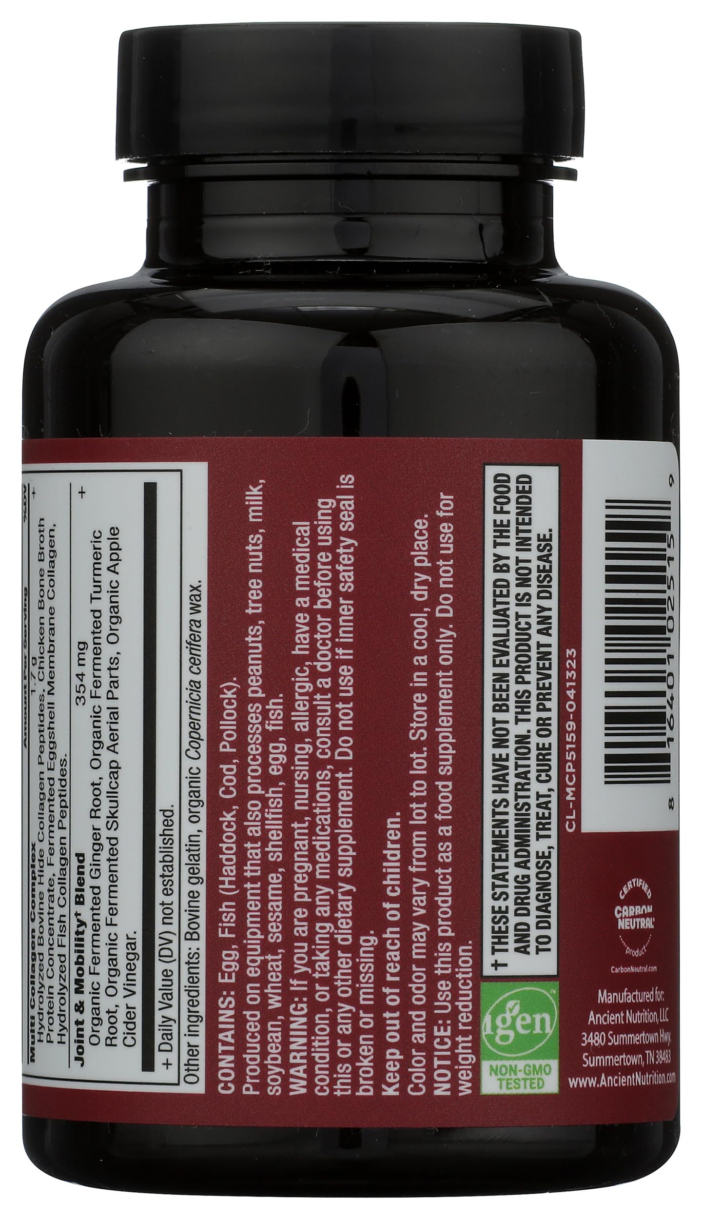 Ancient Nutrition Collagen Pills for Joint Support, Multi Collagen Capsules 45 Ct, Joint + Mobility, Supports Joints, Skin & Nails, Exercise Recovery, Paleo and Keto Friendly, Gluten Free Ancient Nutrition buy supplements canada