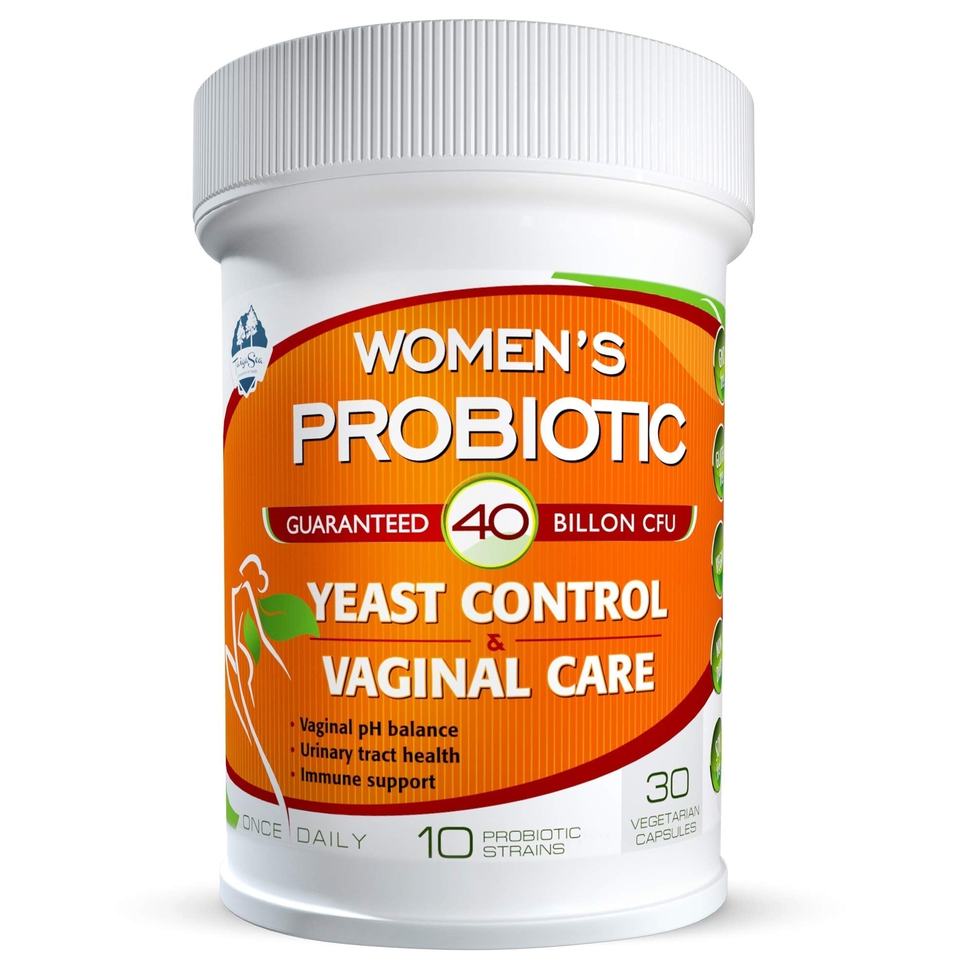 TAIGASEA Probiotics for Women, 40 Billion CFU, 10 Strains for Yeast Control, Vaginal and Urinary Tract Health TAIGASEA buy supplements canada