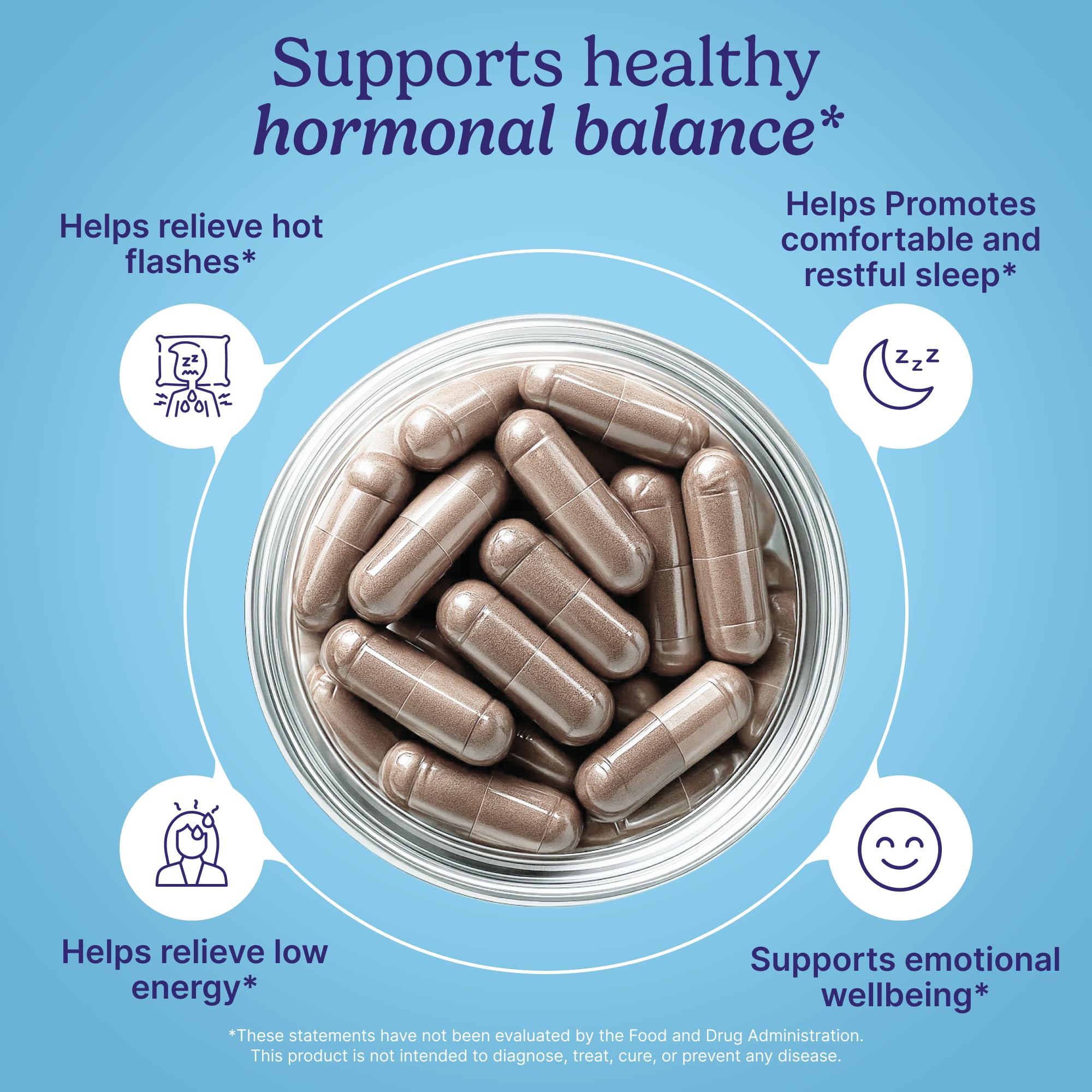 Santo Remedio Hormonal Balance for Women | Menopause Support for Hot Flashes, Night Sweats & Mood Swings | Hormone-Free Formula with Siberian Rhubarb, Chaste Tree & DIM | Doctor Juan Rivera Product Santo Remedio buy supplements canada